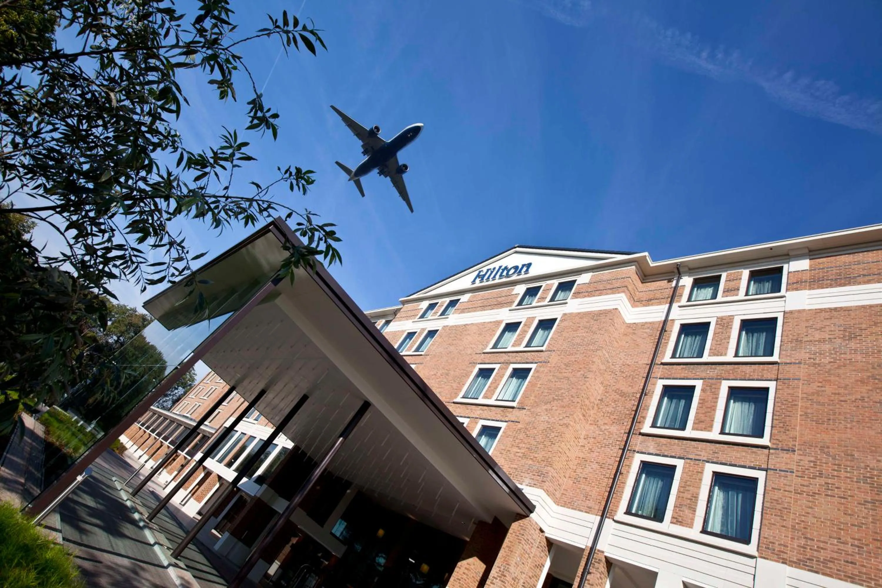 Property building in Hilton London Heathrow Airport Terminal 5