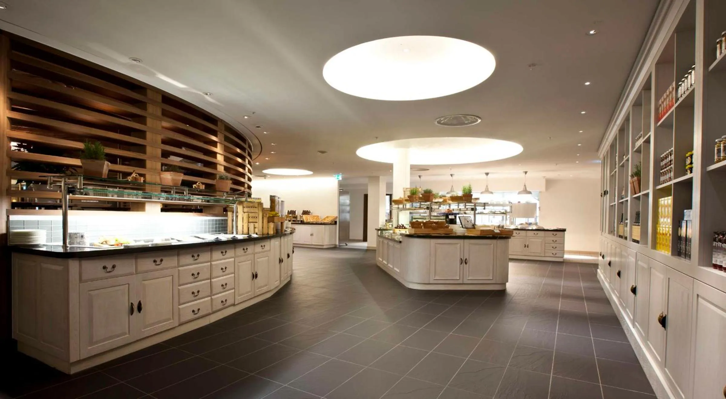 Breakfast in Hilton London Heathrow Airport Terminal 5