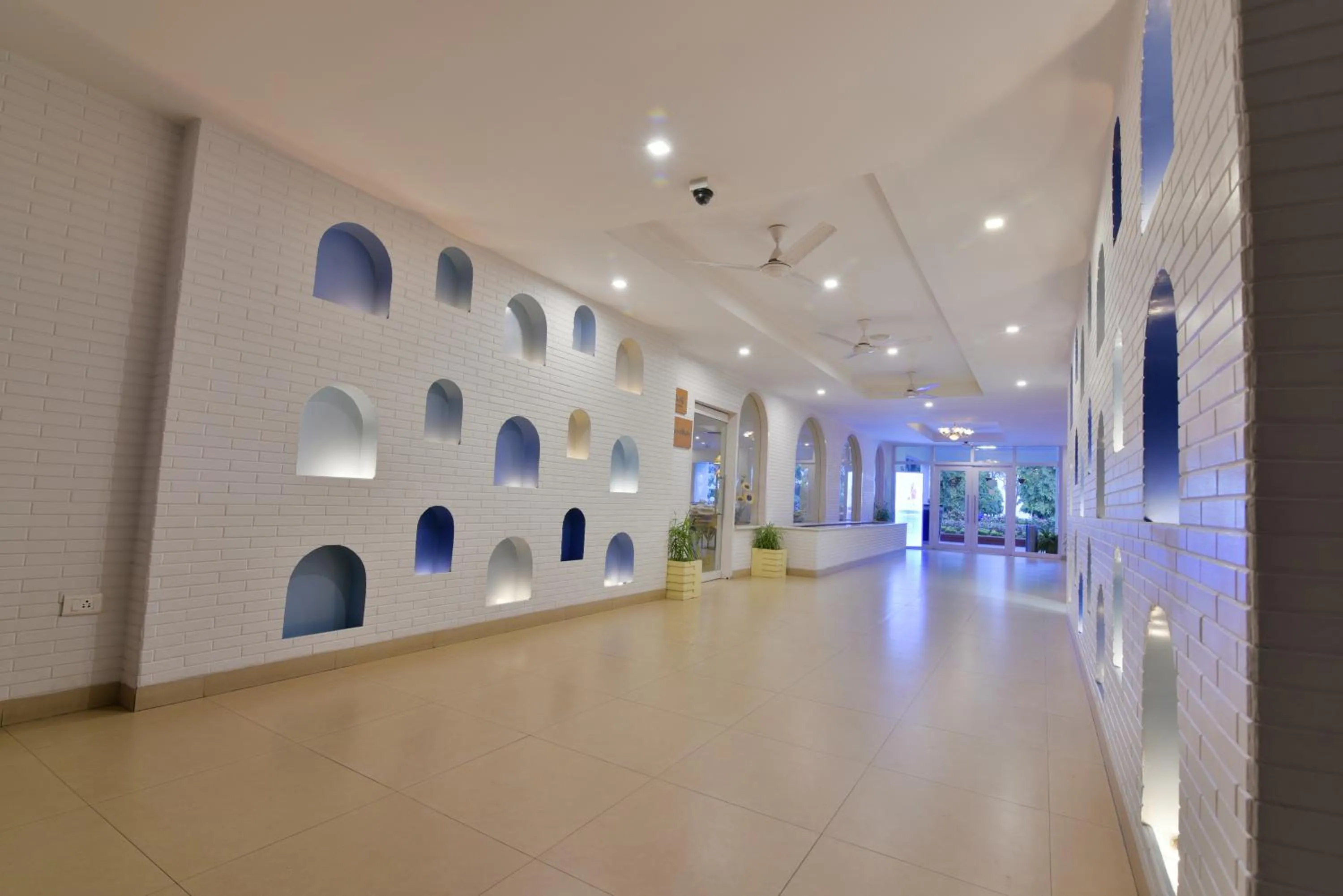 Decorative detail in Peerless Resort Sri Vijaya Puram