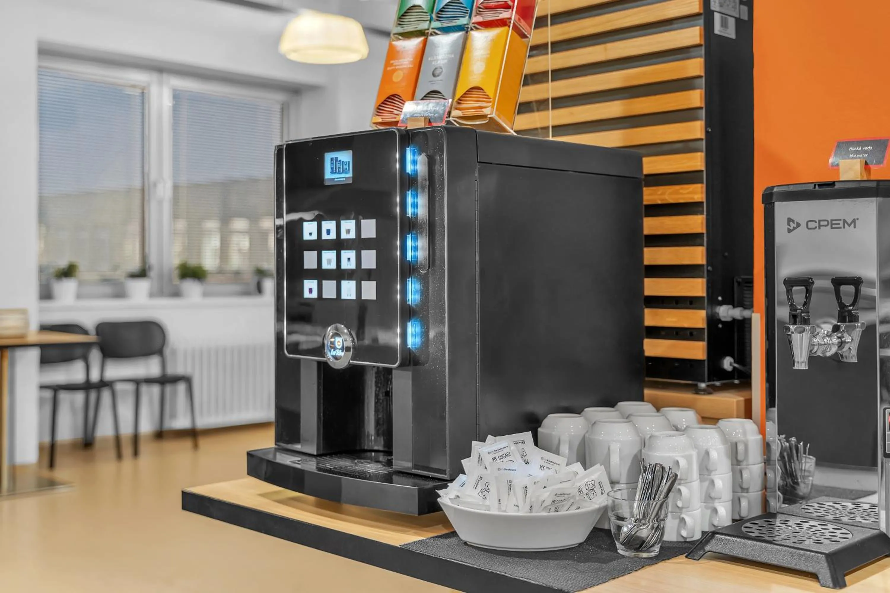 Coffee/tea facilities in Abitohotel