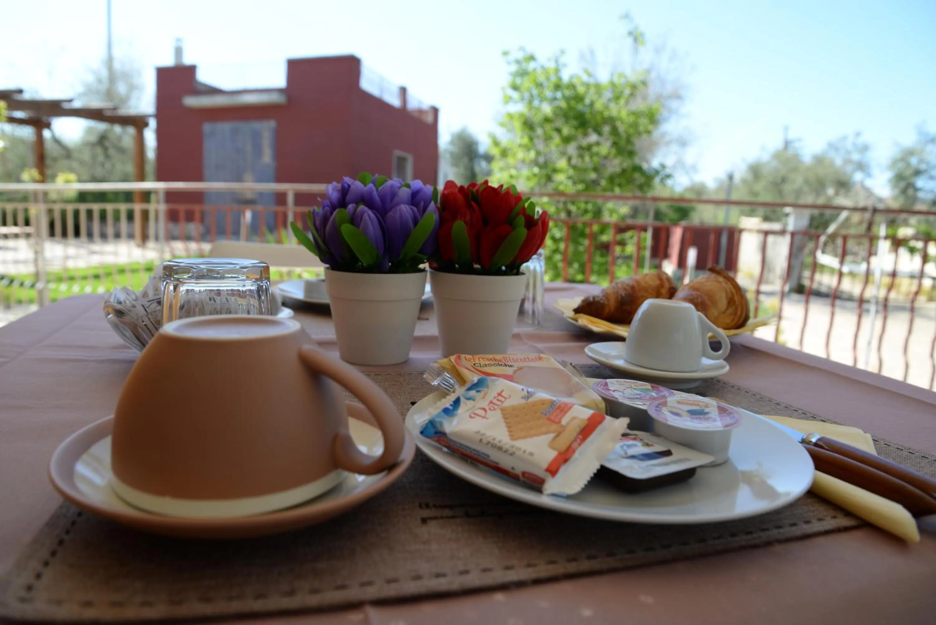 Balcony/Terrace in B&B Lara Santola