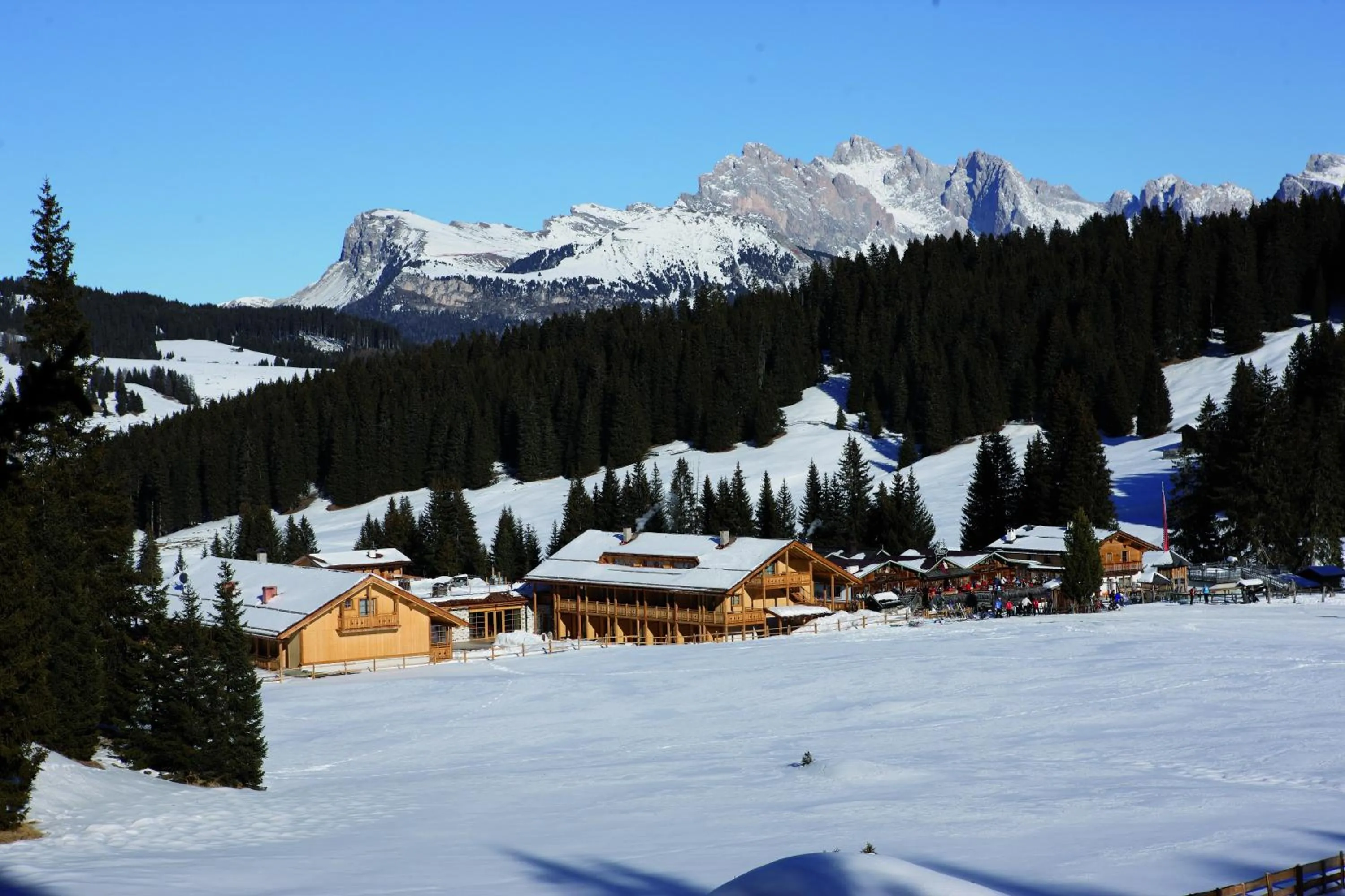 Facade/entrance in Dolomites Living Hotel Tirler