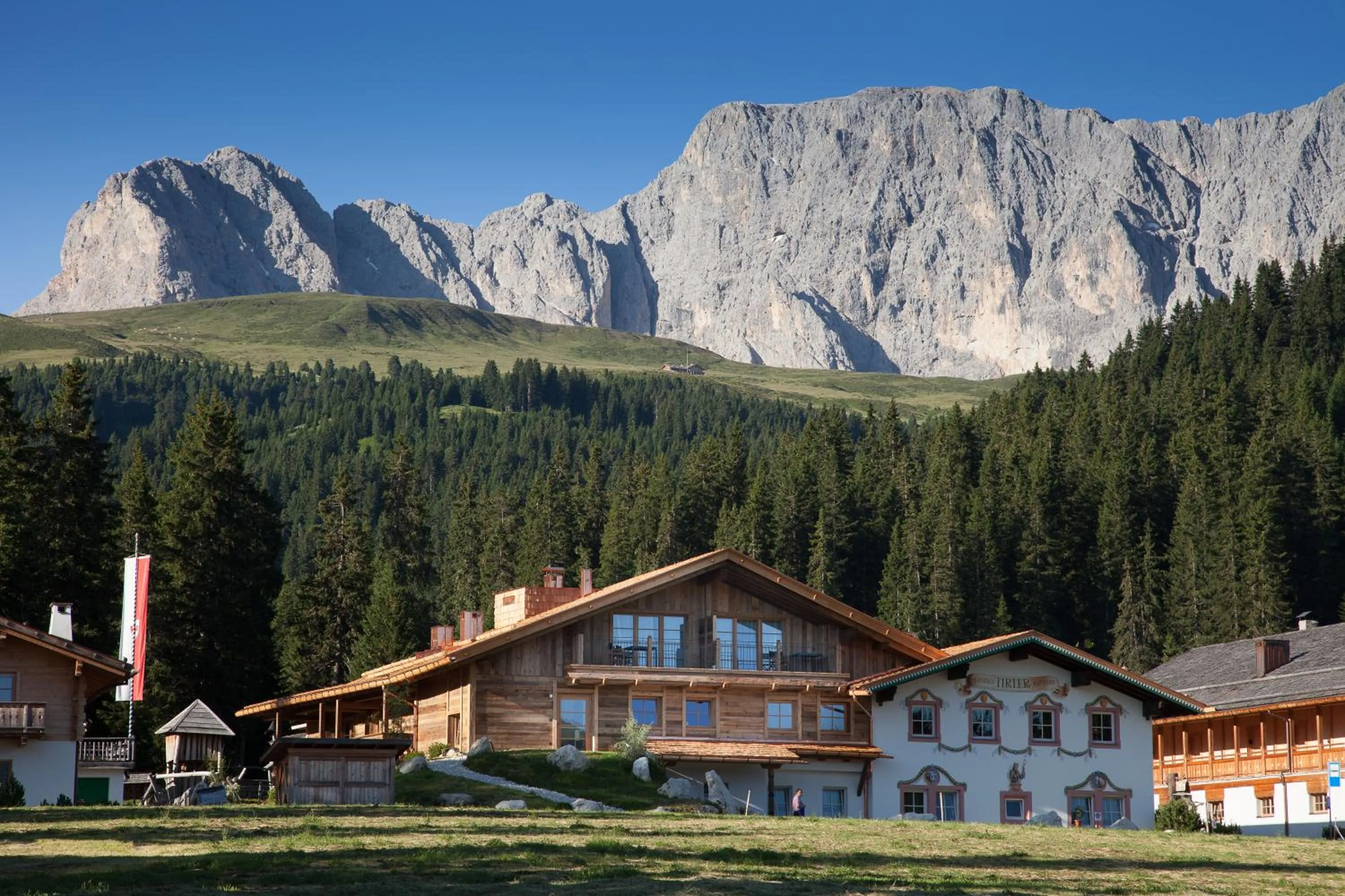 Property building in Dolomites Living Hotel Tirler