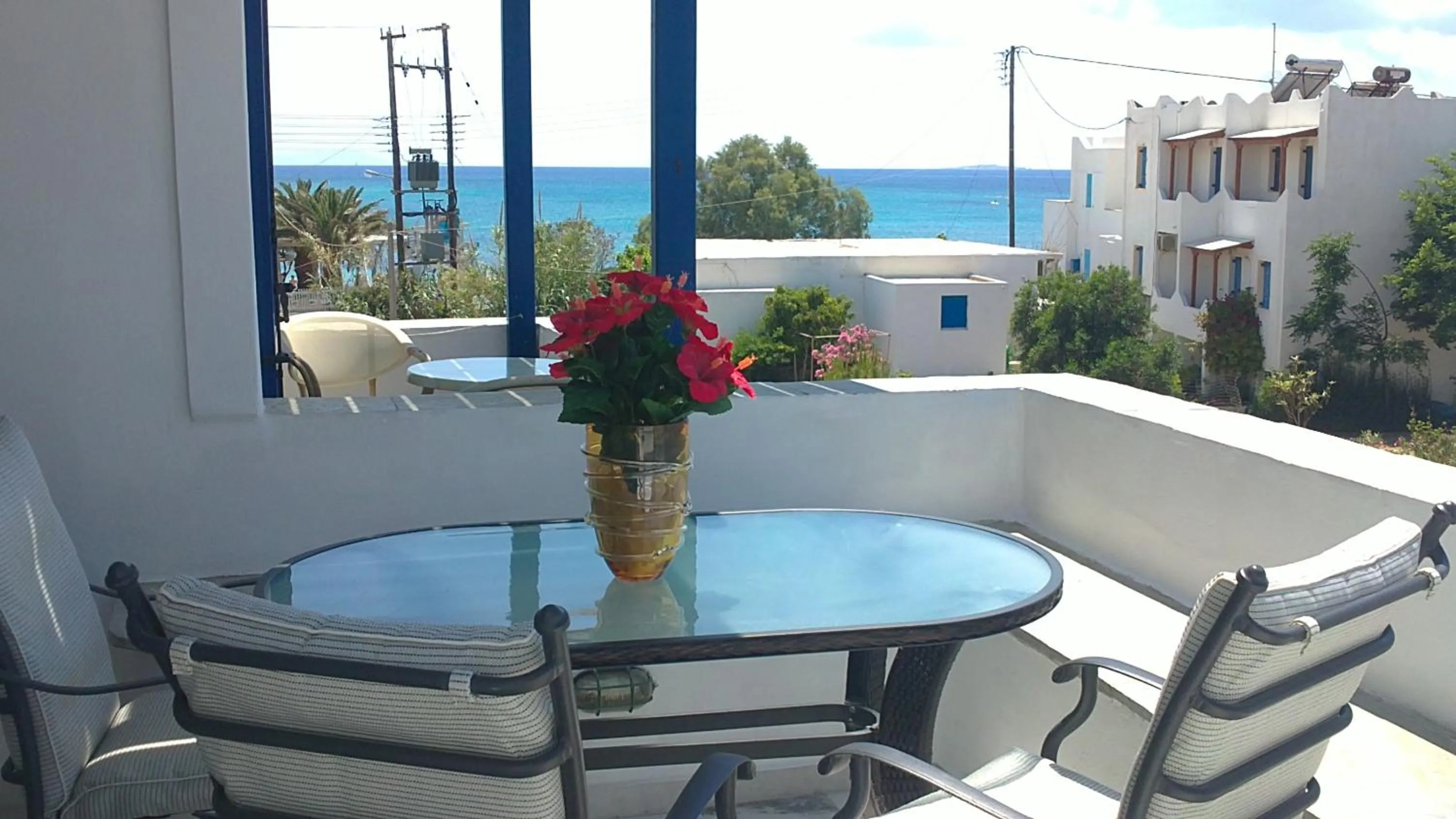 Balcony/Terrace in Flora Apartments & Studios