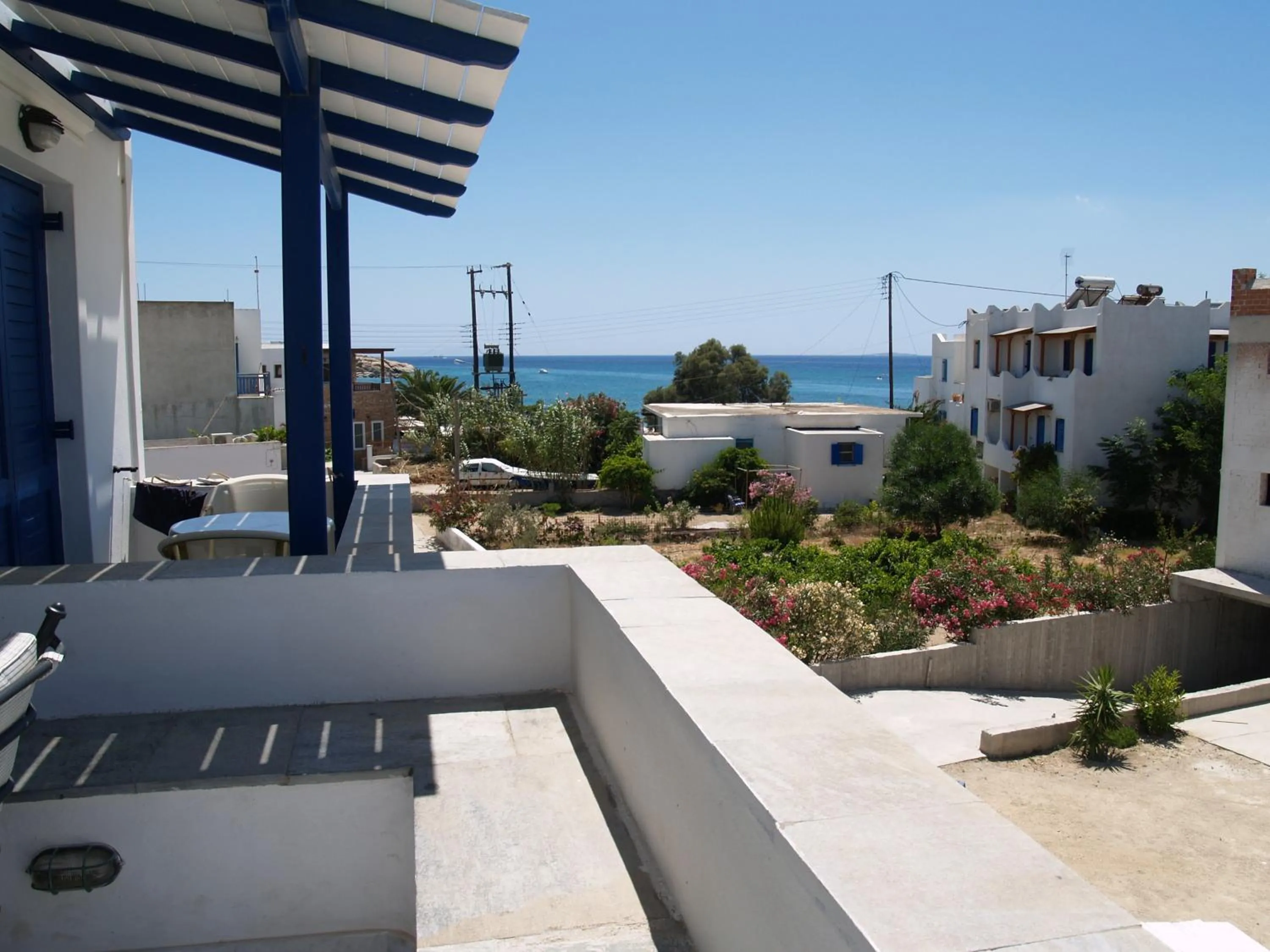 Balcony/Terrace in Flora Apartments & Studios