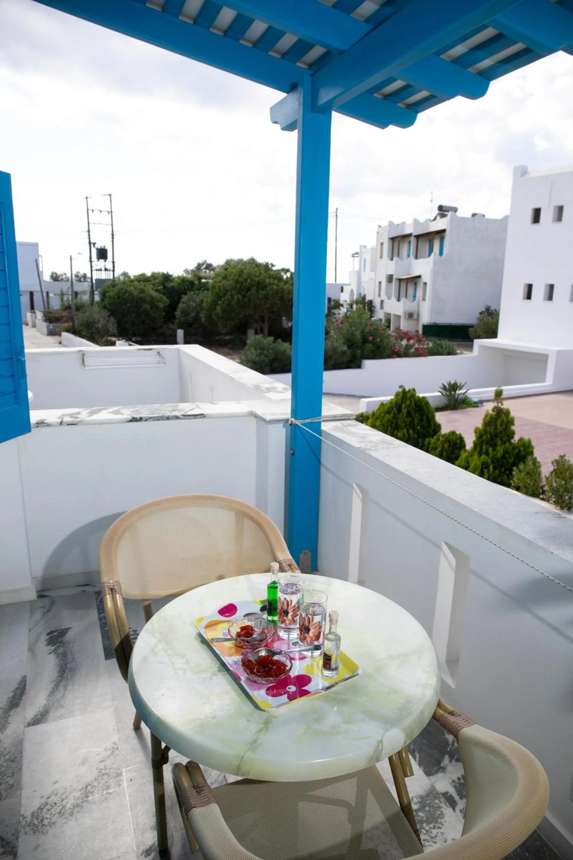 Balcony/Terrace in Flora Apartments & Studios