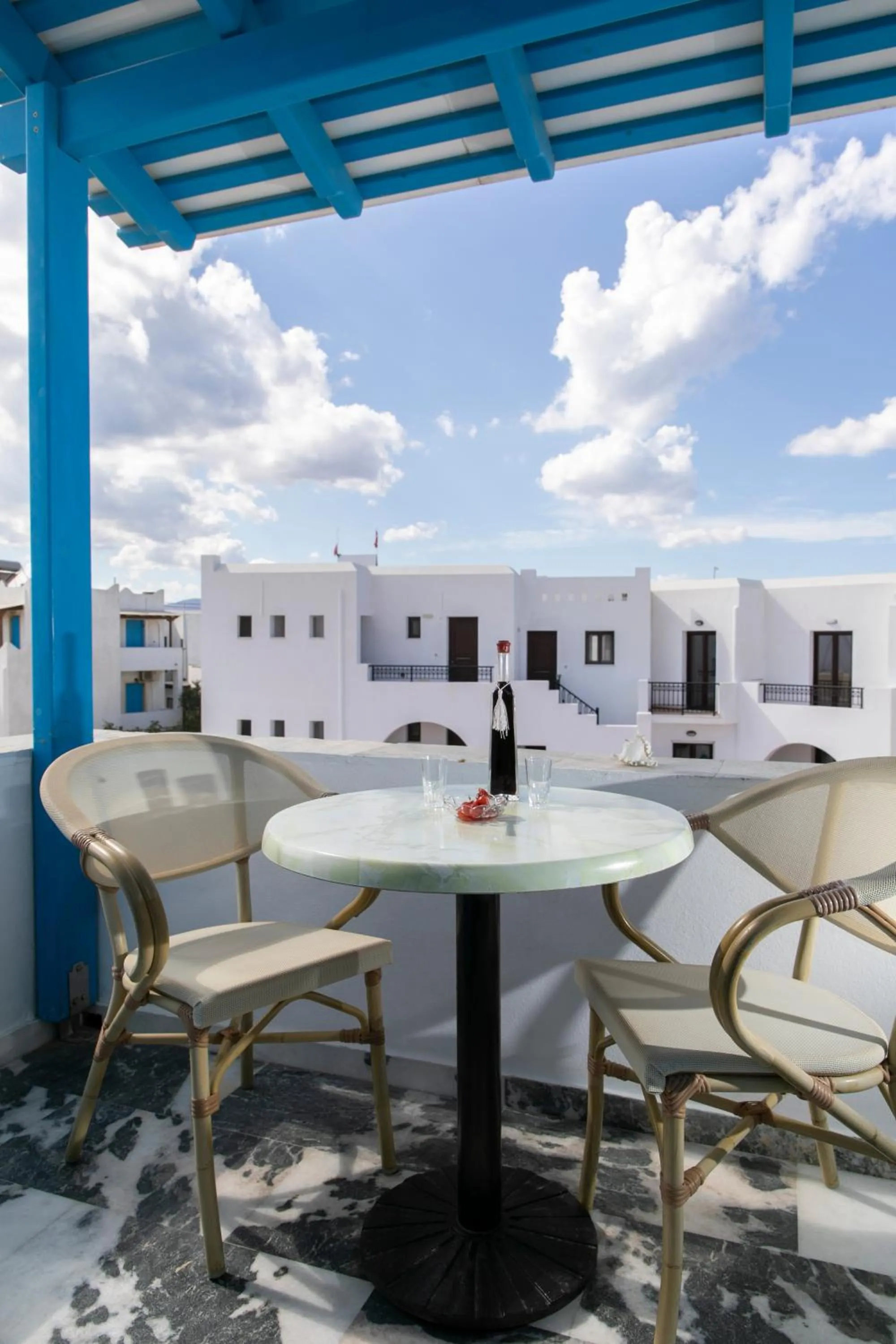 Balcony/Terrace in Flora Apartments & Studios