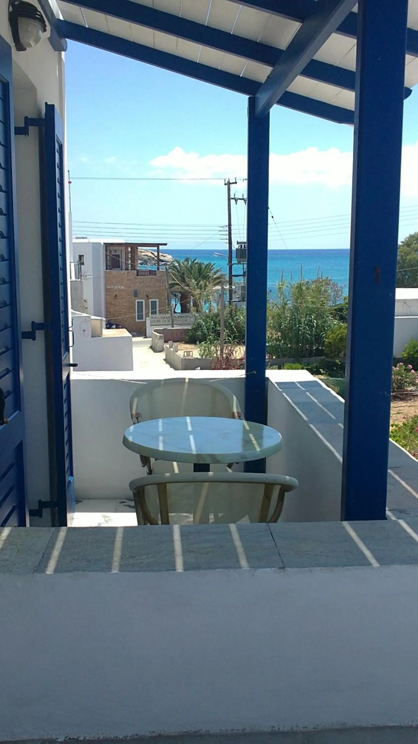 Balcony/Terrace in Flora Apartments & Studios