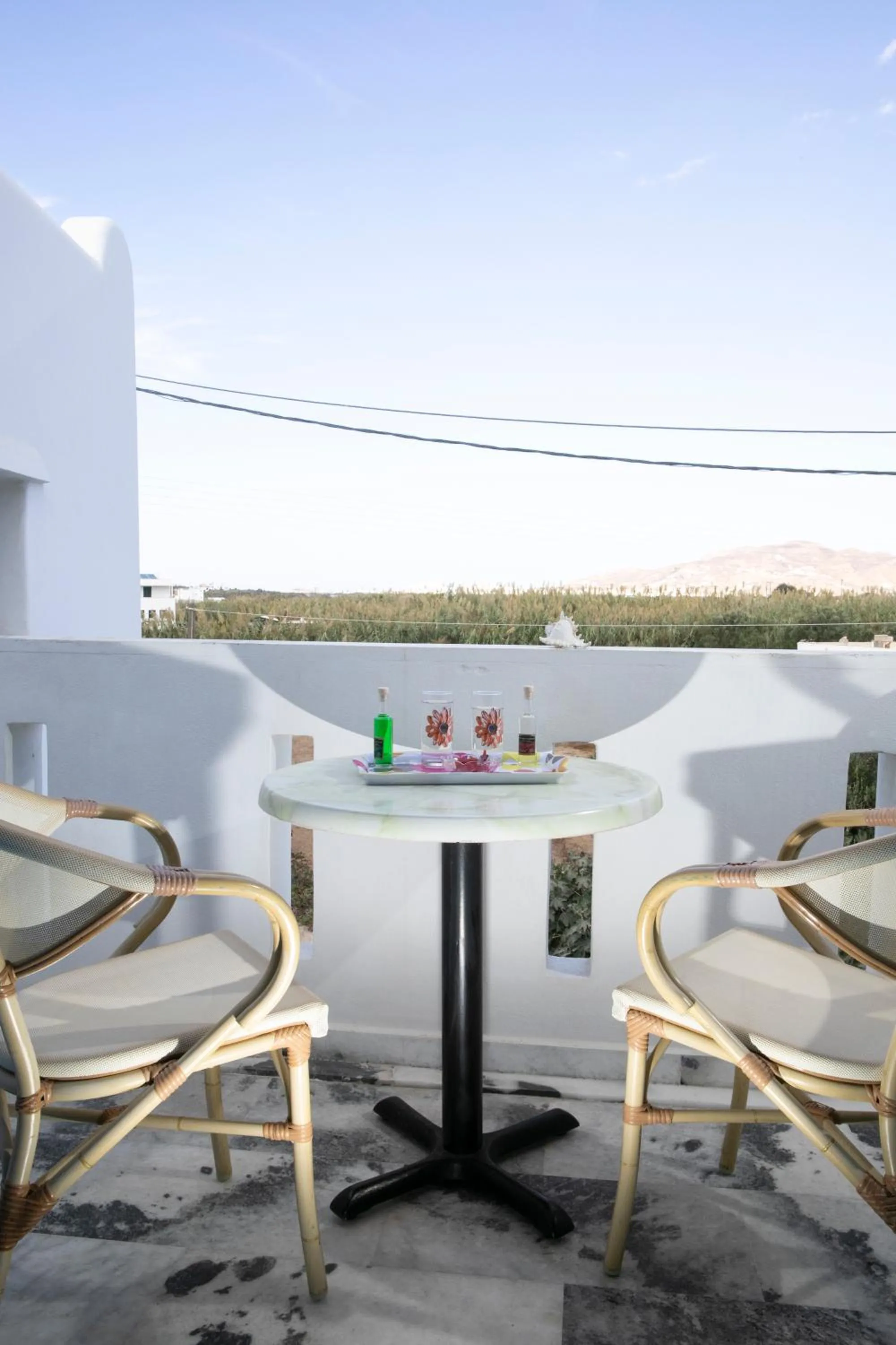Balcony/Terrace in Flora Apartments & Studios