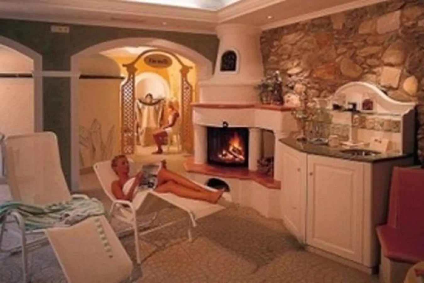 Spa and wellness centre/facilities in Hotel Post