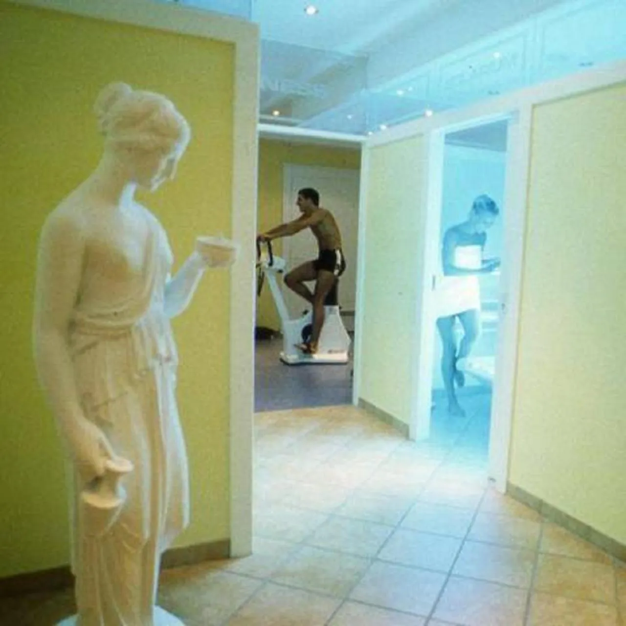 Spa and wellness centre/facilities in Hotel Post