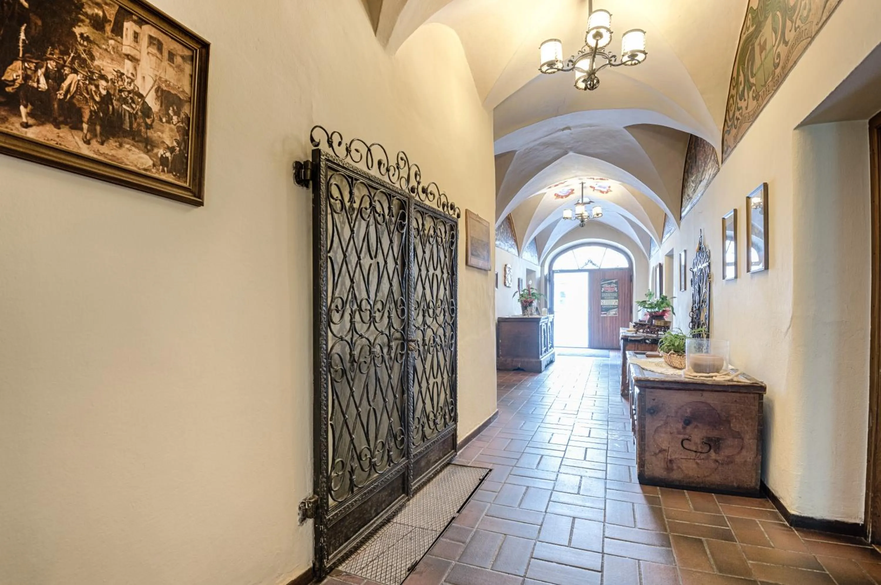 Decorative detail in Hotel Post