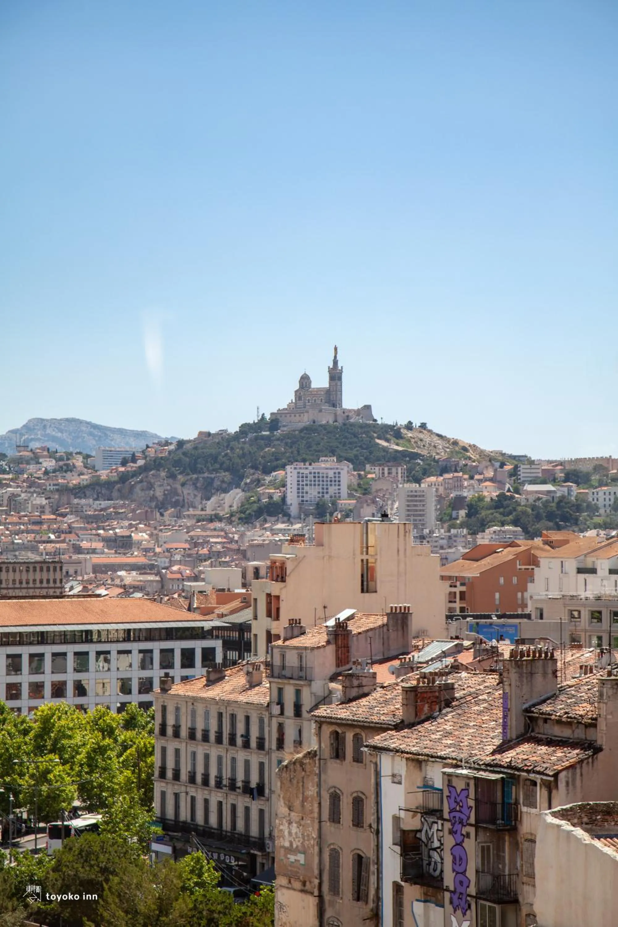 City view in Toyoko INN Marseille Saint Charles