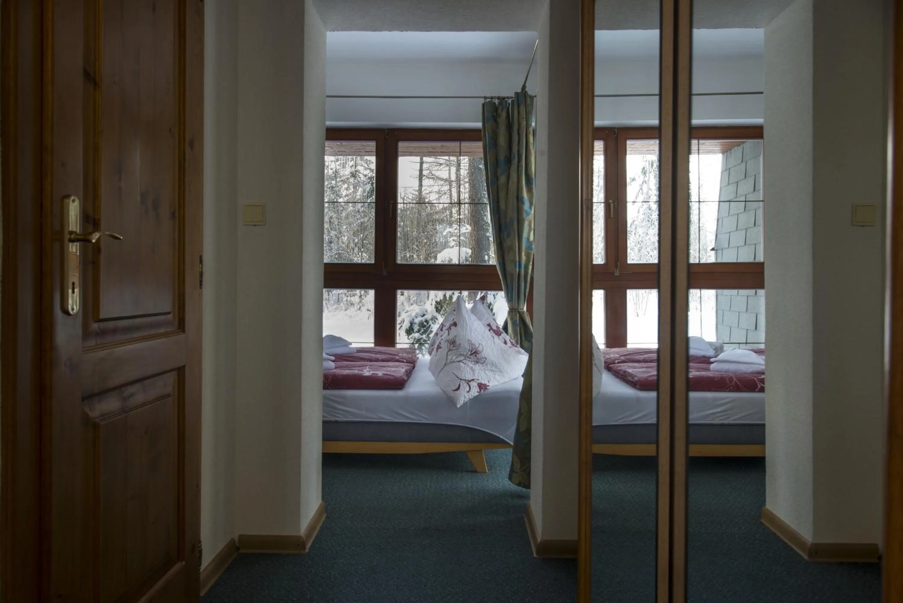 Decorative detail, Bed in Penzión Pleso