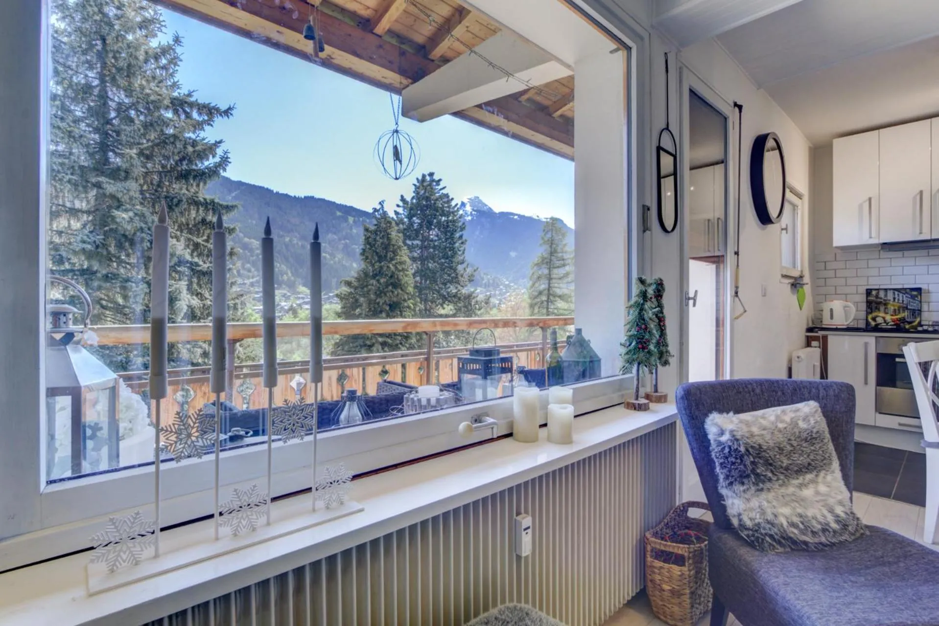 Mountain view in Morzine 1000