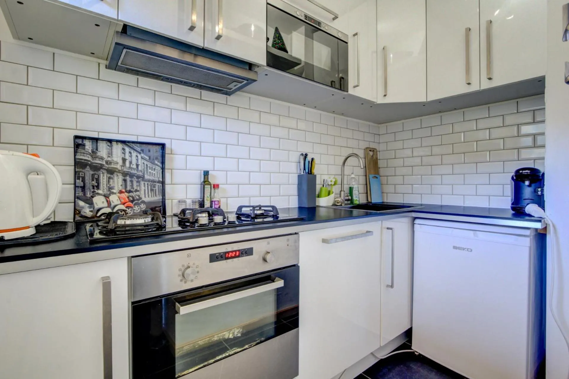 kitchen in Morzine 1000