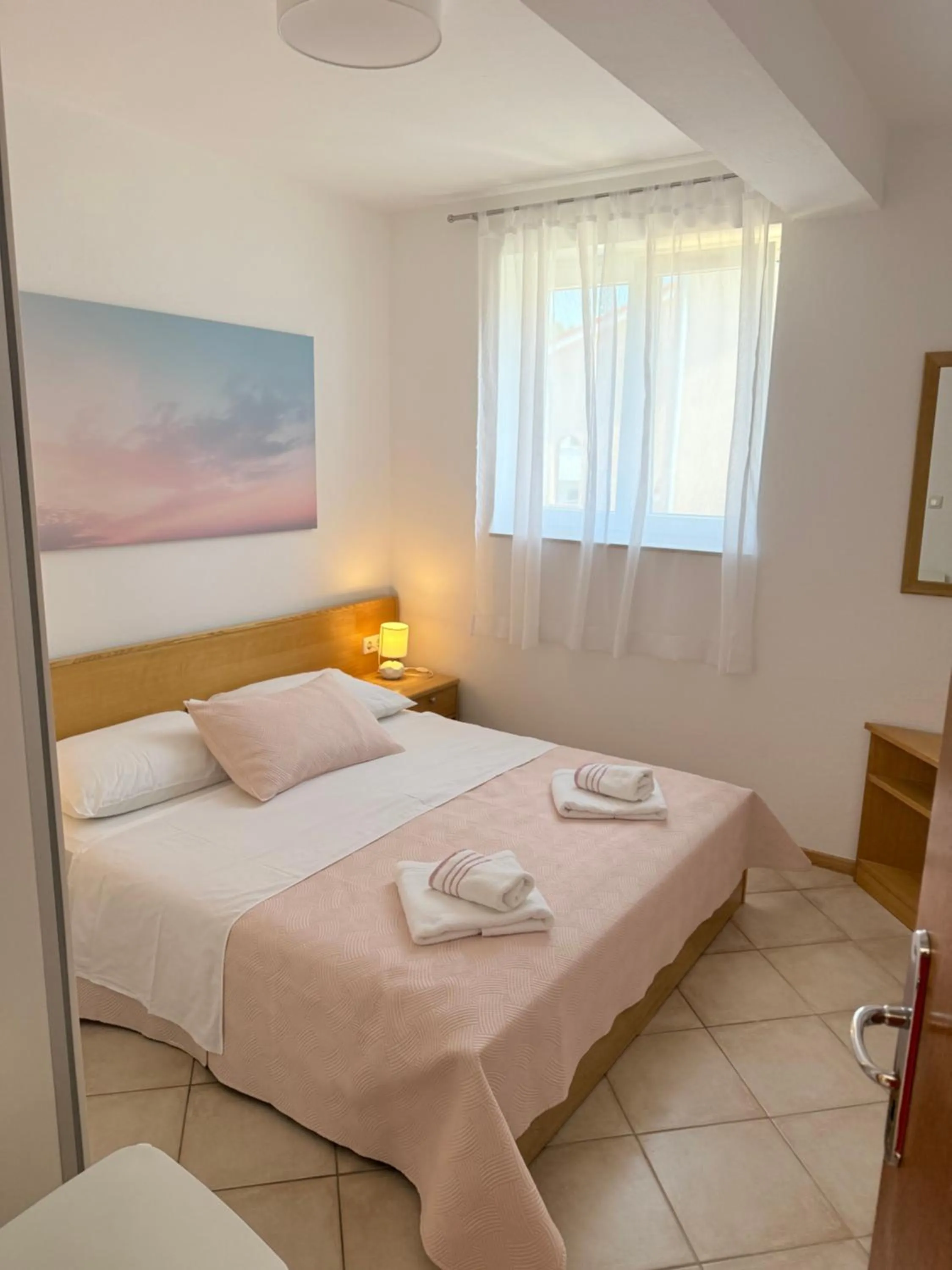 Bedroom, Bed in Apartments Čuljak Rab