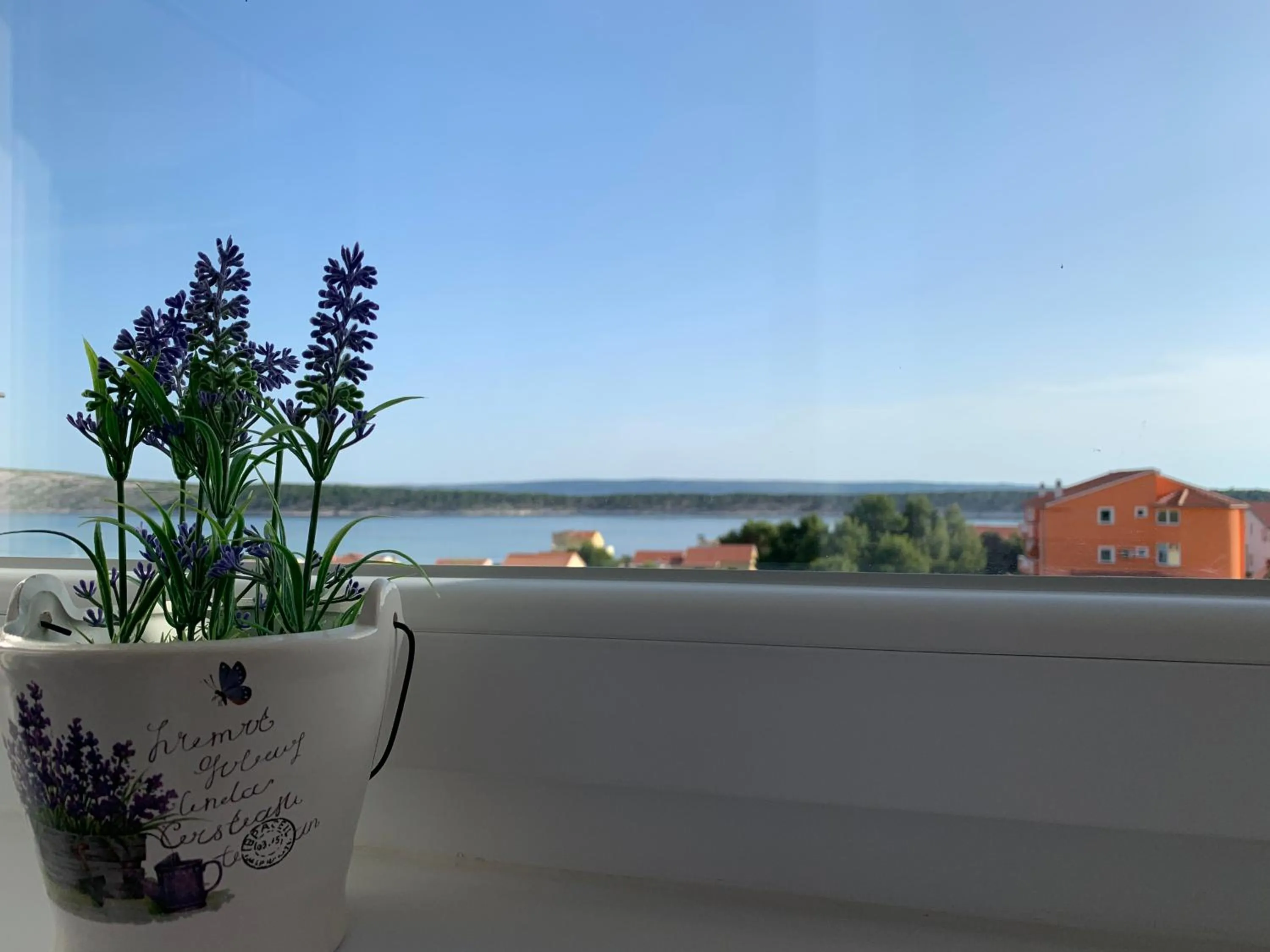 Balcony/Terrace in Apartments Čuljak Rab