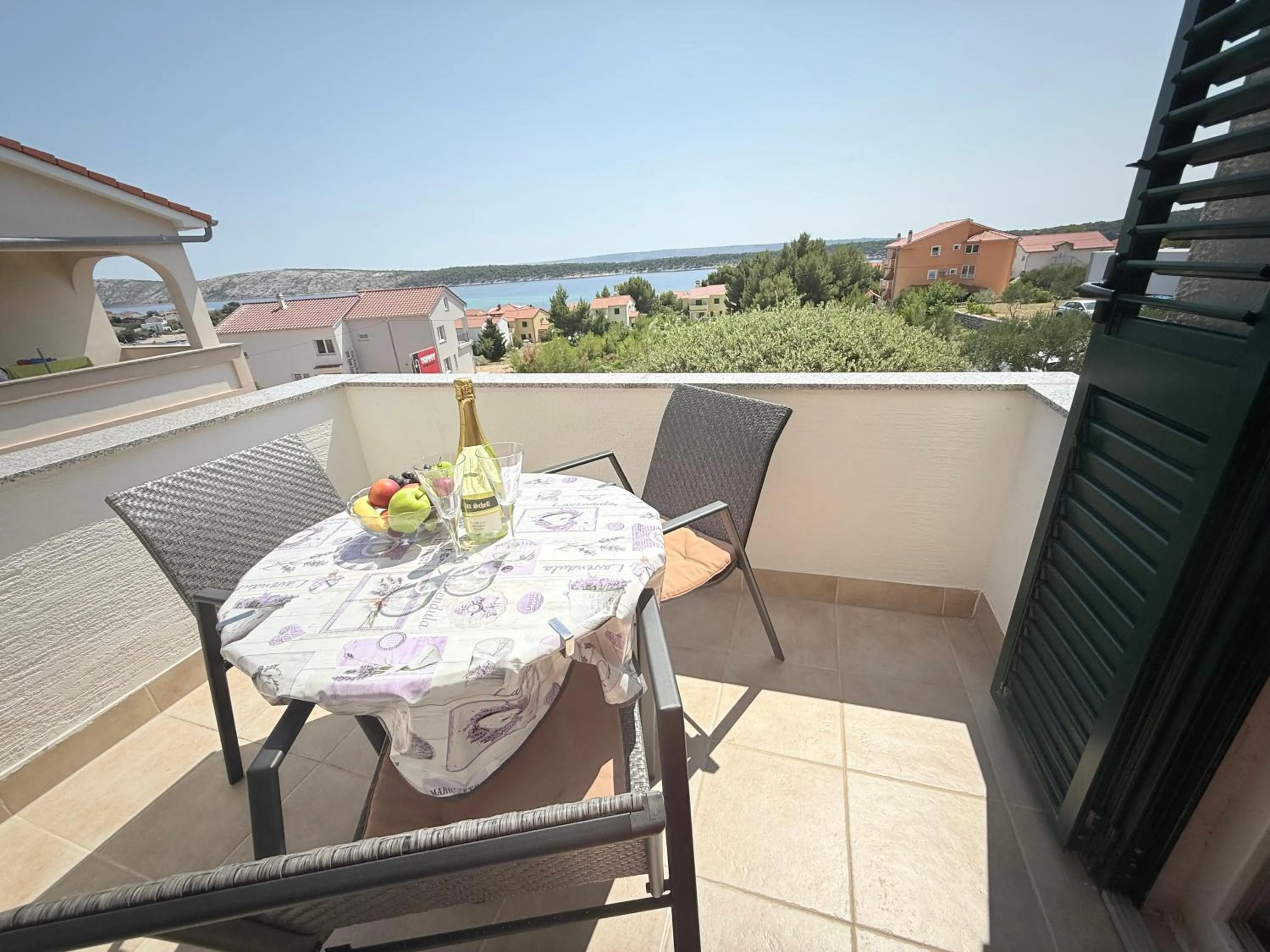 Sea view in Apartments Čuljak Rab