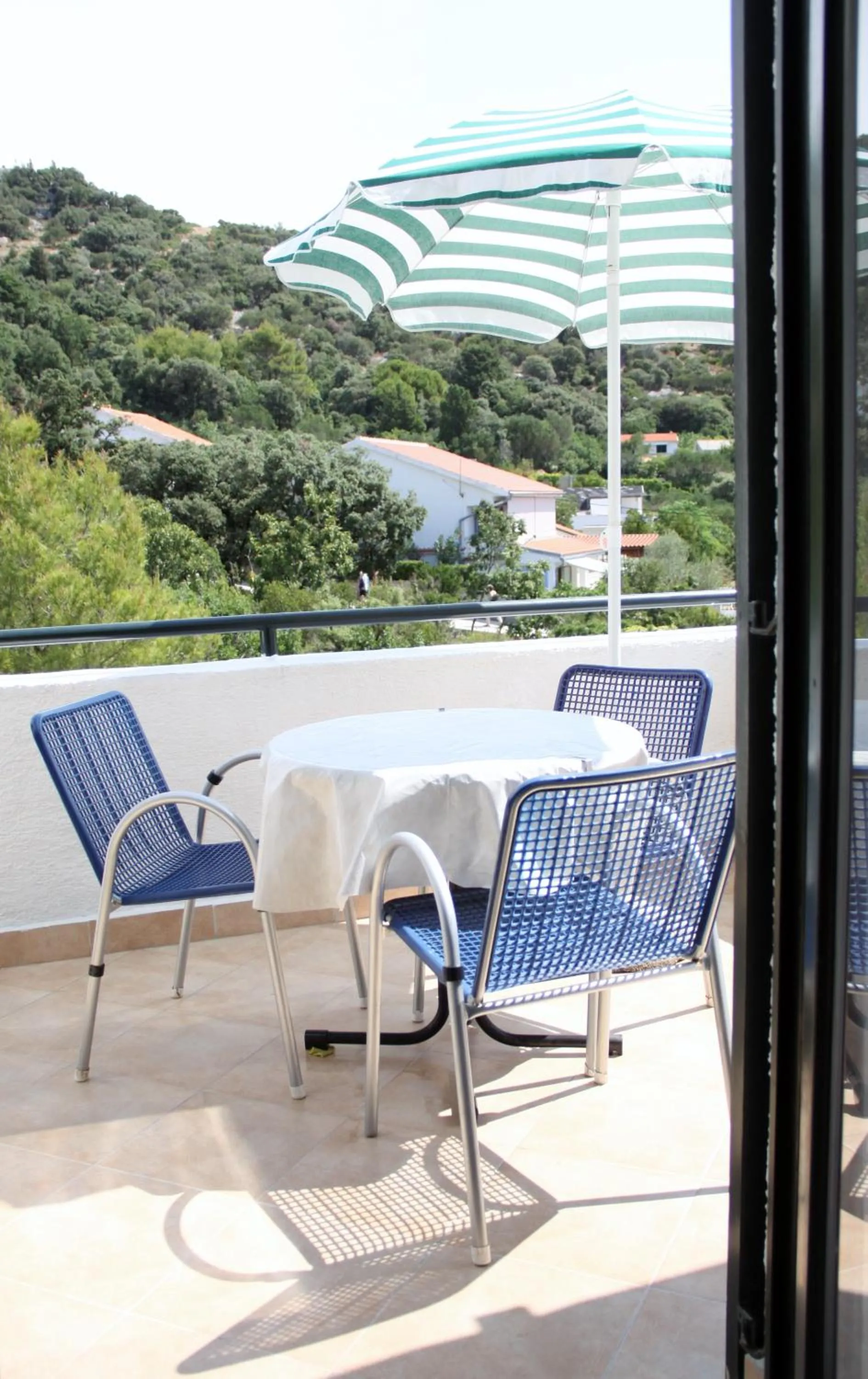 Balcony/Terrace in Apartments Čuljak Rab