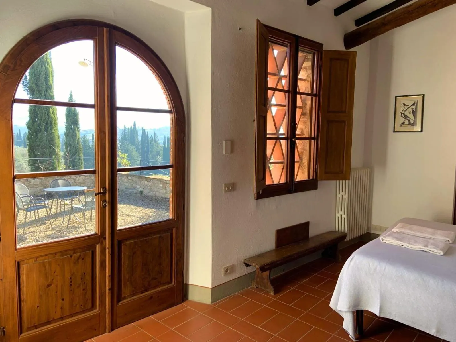 Bedroom, Bed in Borgo Bottaia