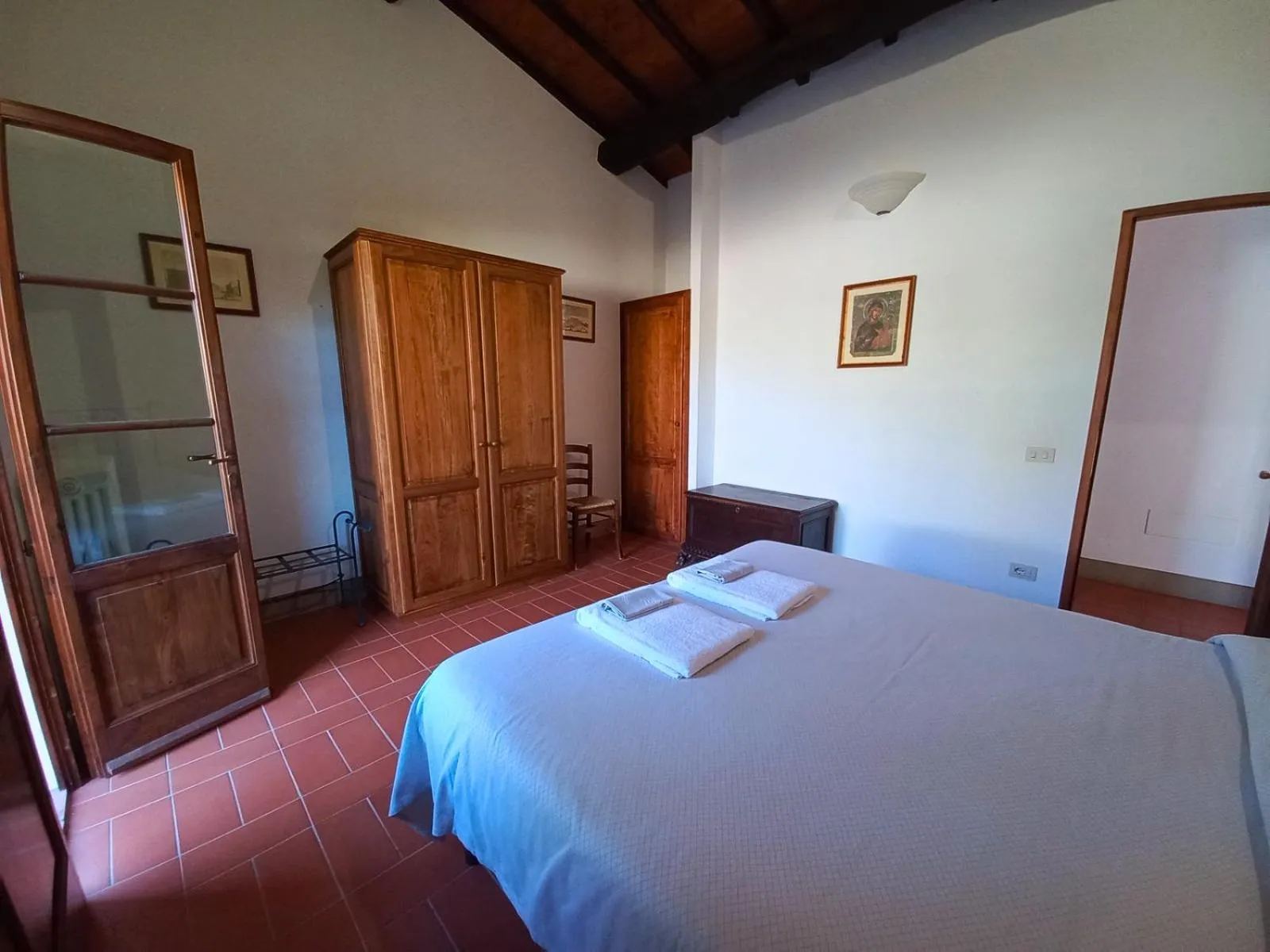 Bedroom, Bed in Borgo Bottaia