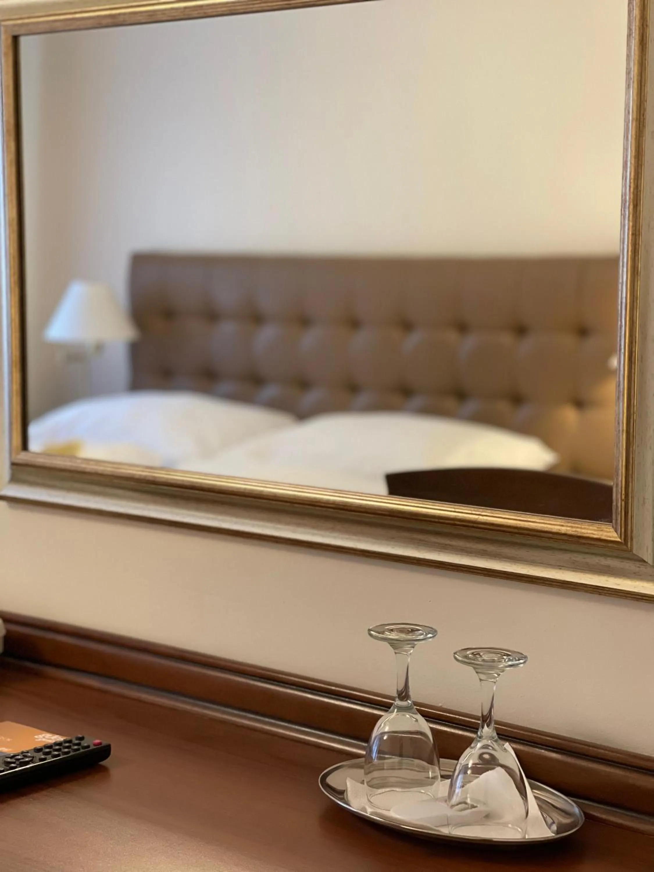 Bed in WINDSOR SPA Hotel