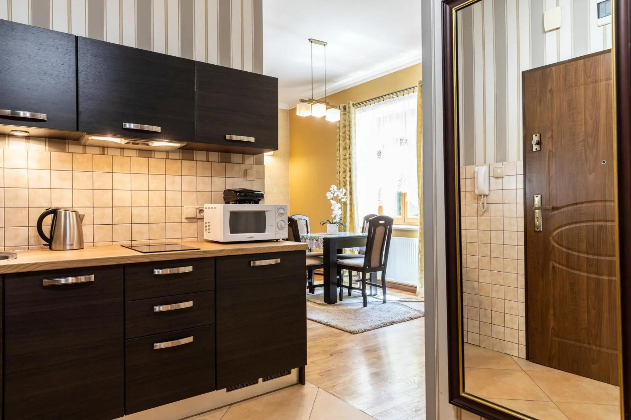 Kitchen or kitchenette in TatryTOP Radowid basen sauna