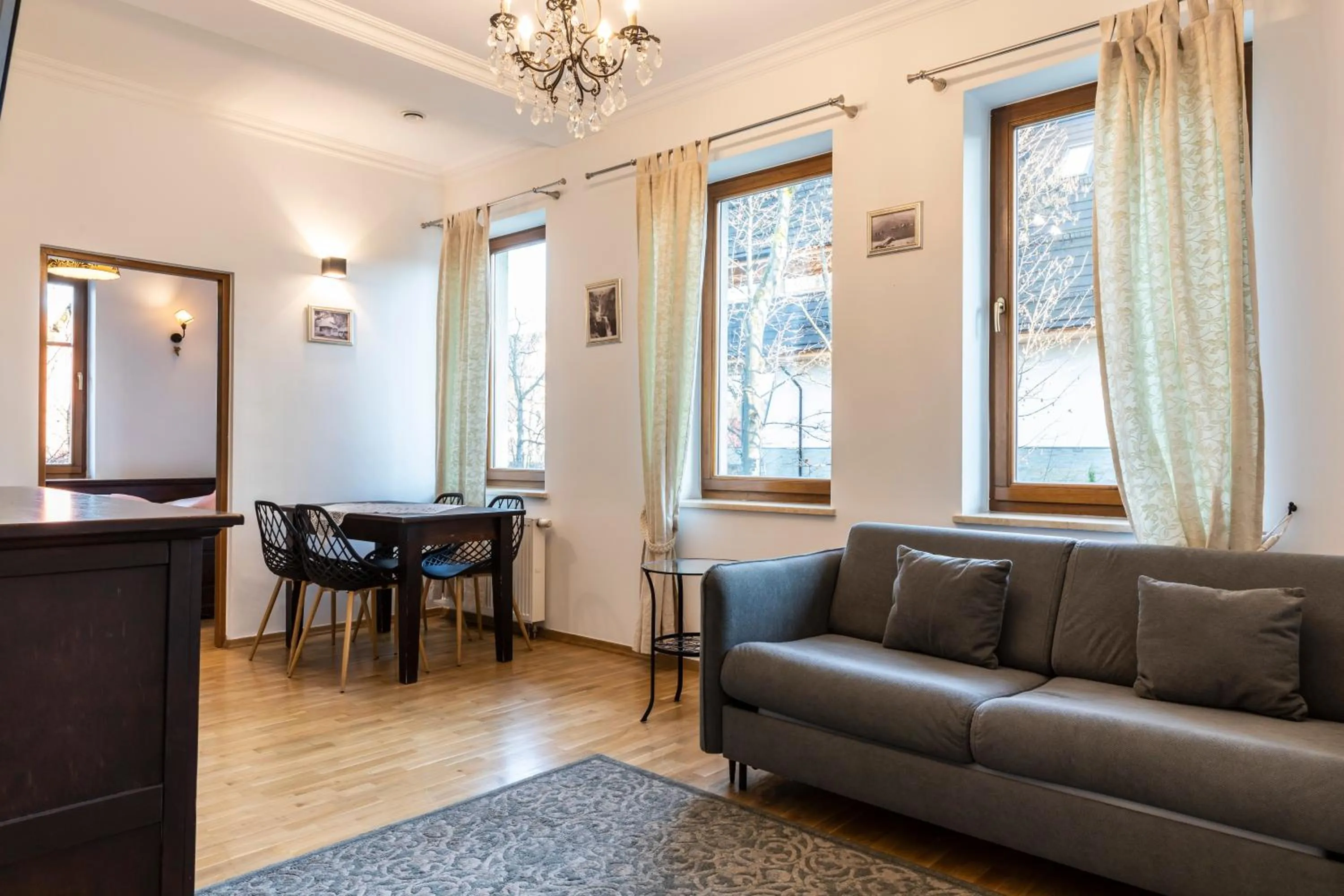 Living room in TatryTOP Radowid basen sauna