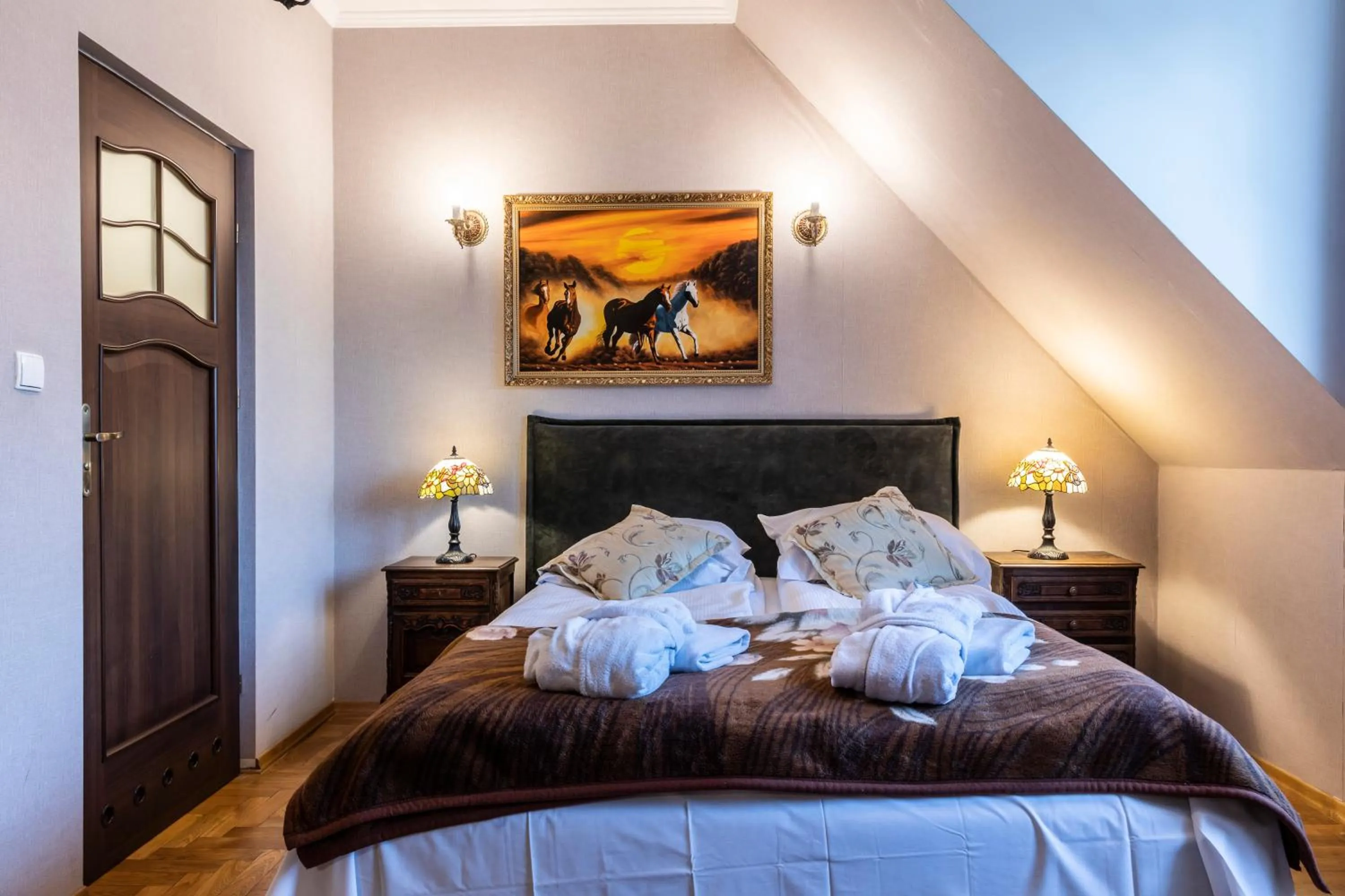 Bedroom, Bed in TatryTOP Radowid basen sauna