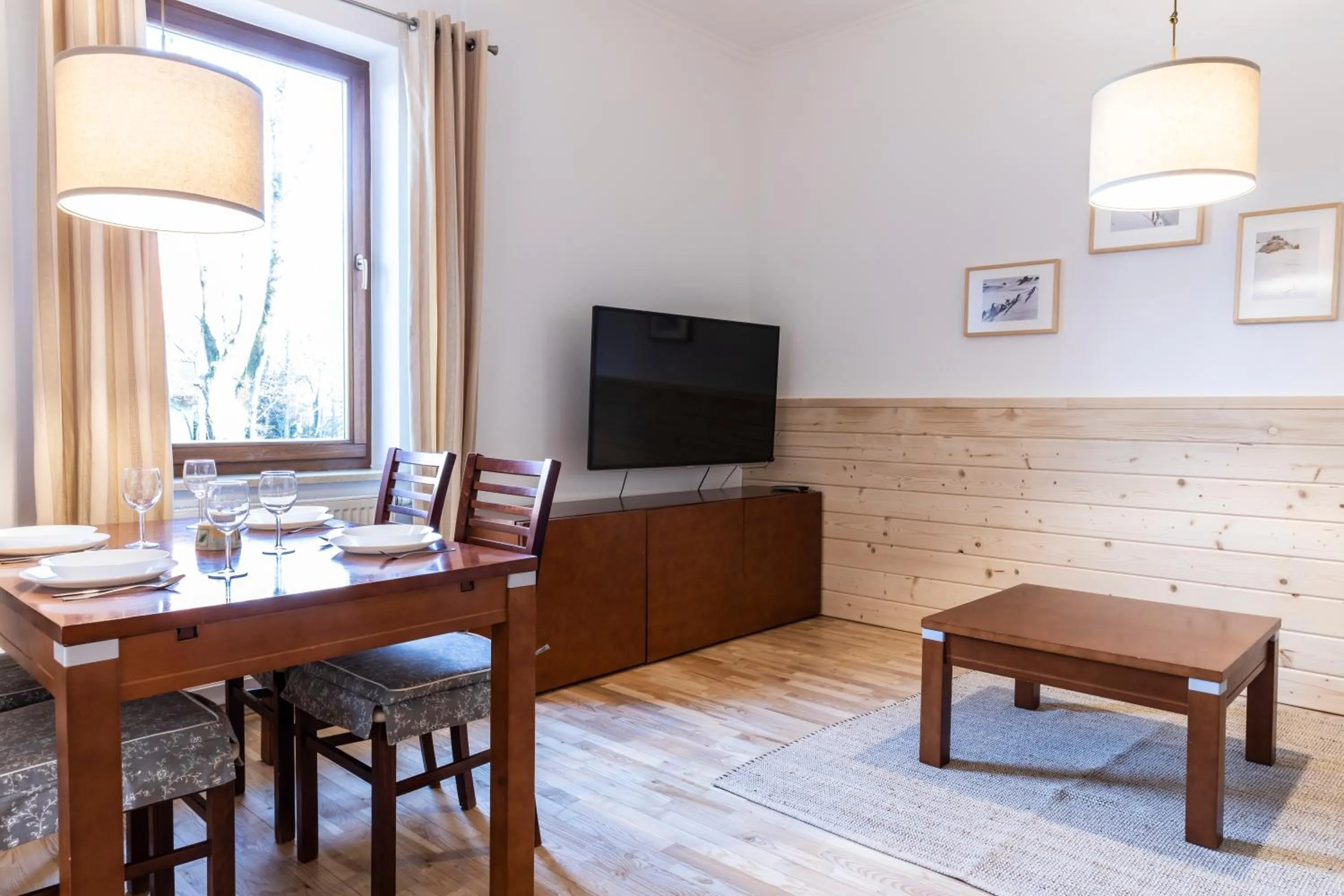 Living room in TatryTOP Radowid basen sauna