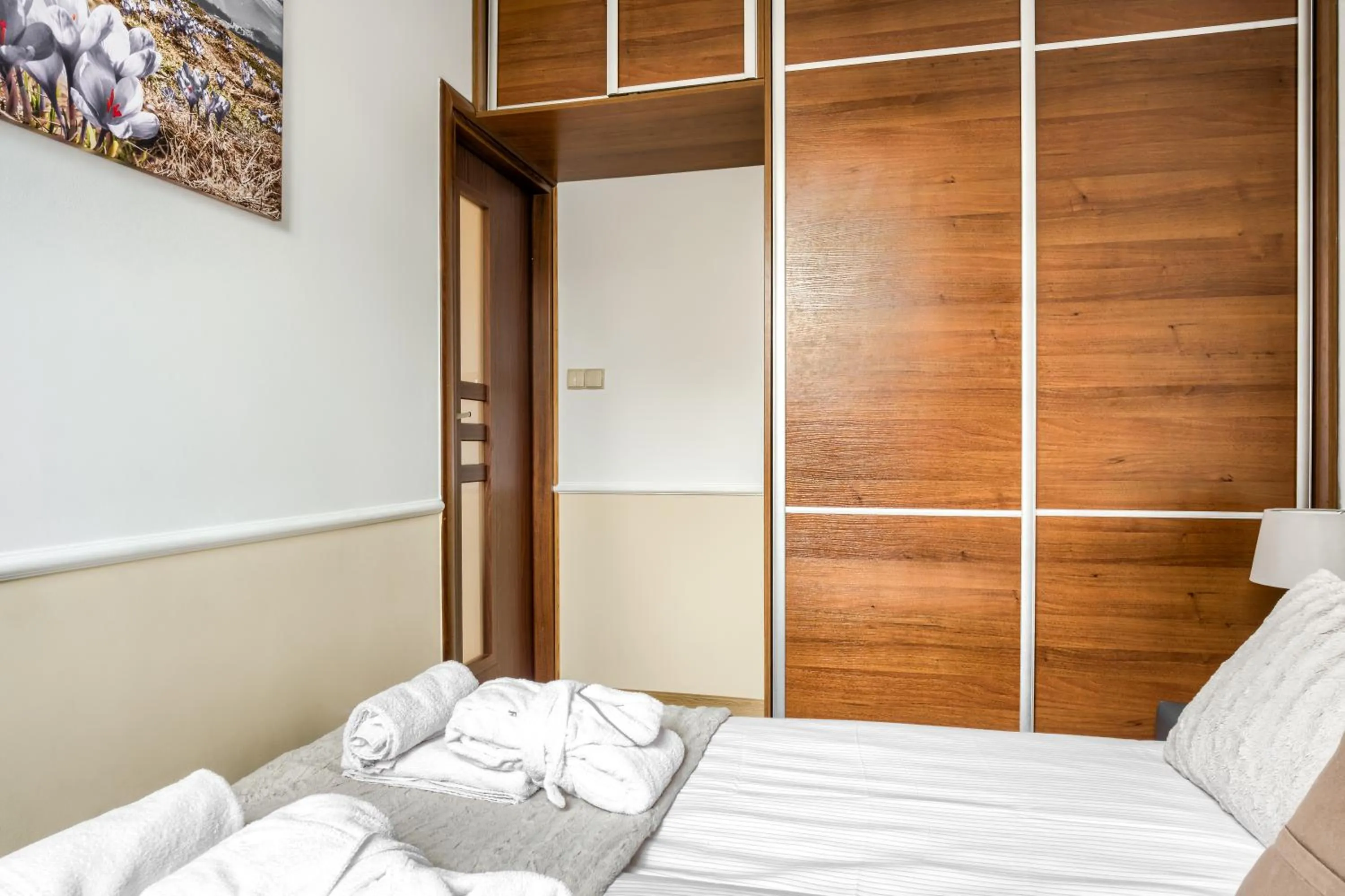 Bedroom, Bed in TatryTOP Radowid basen sauna