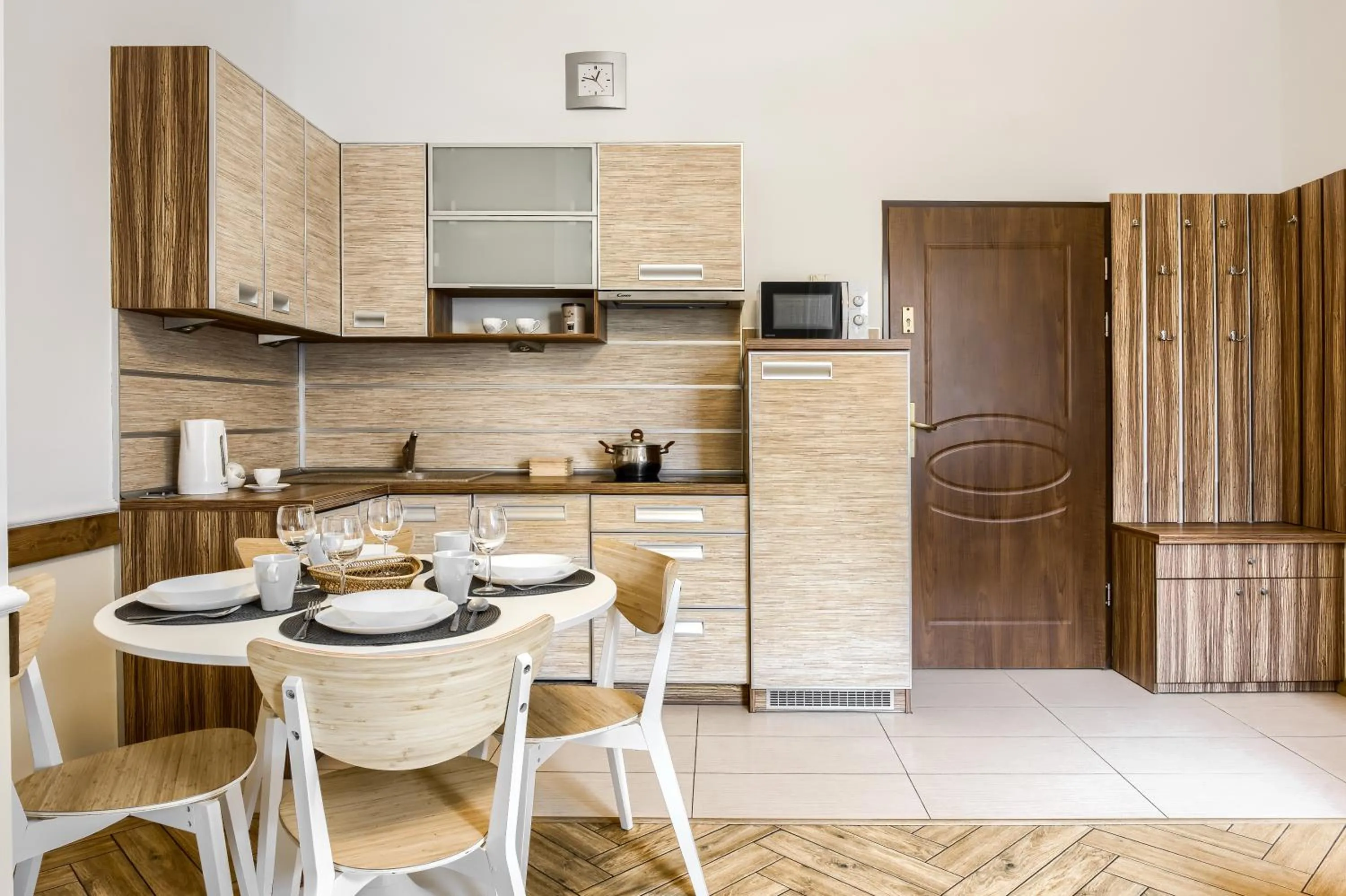 Kitchen or kitchenette in TatryTOP Radowid basen sauna