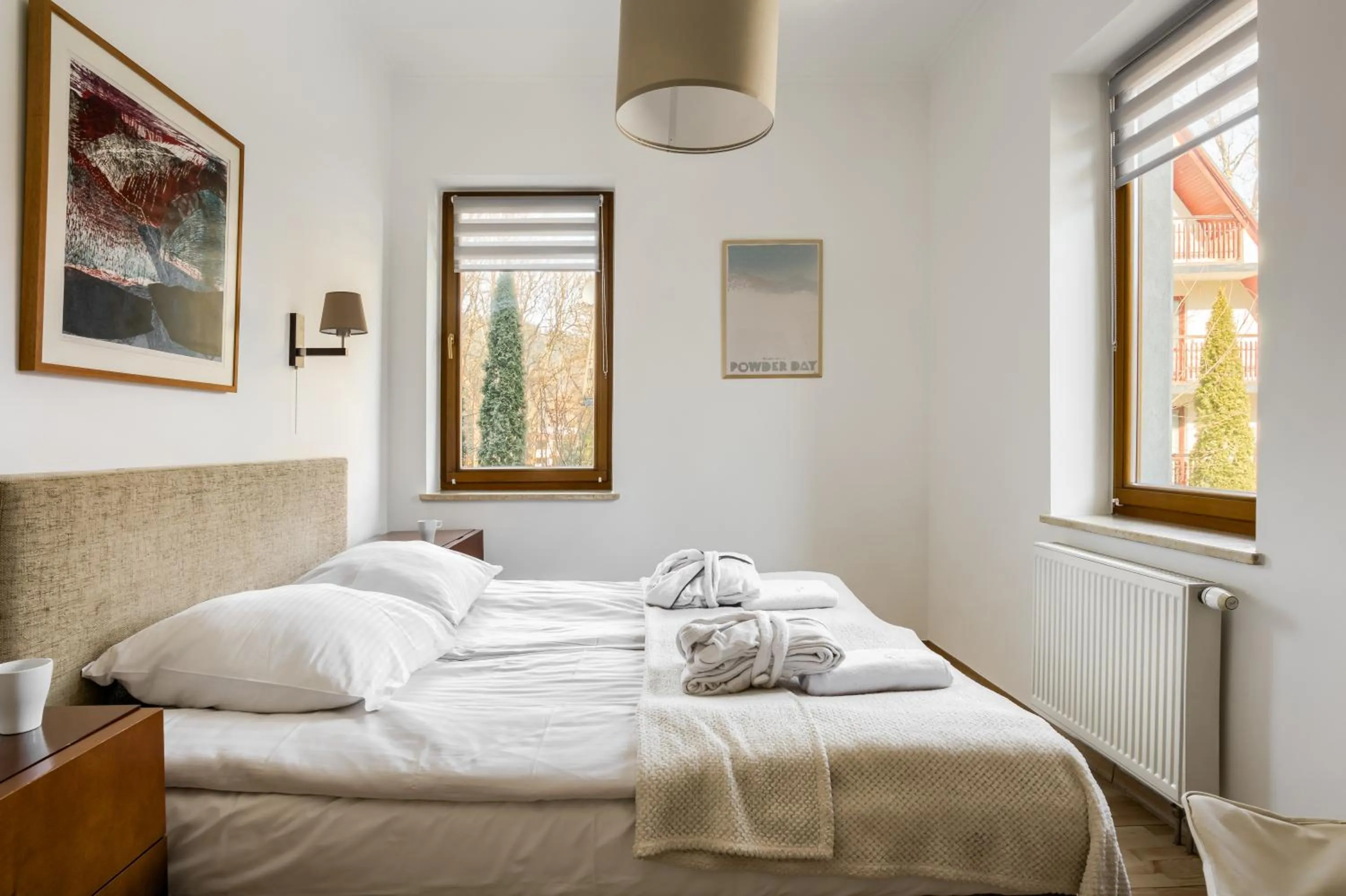 Bedroom, Bed in TatryTOP Radowid basen sauna