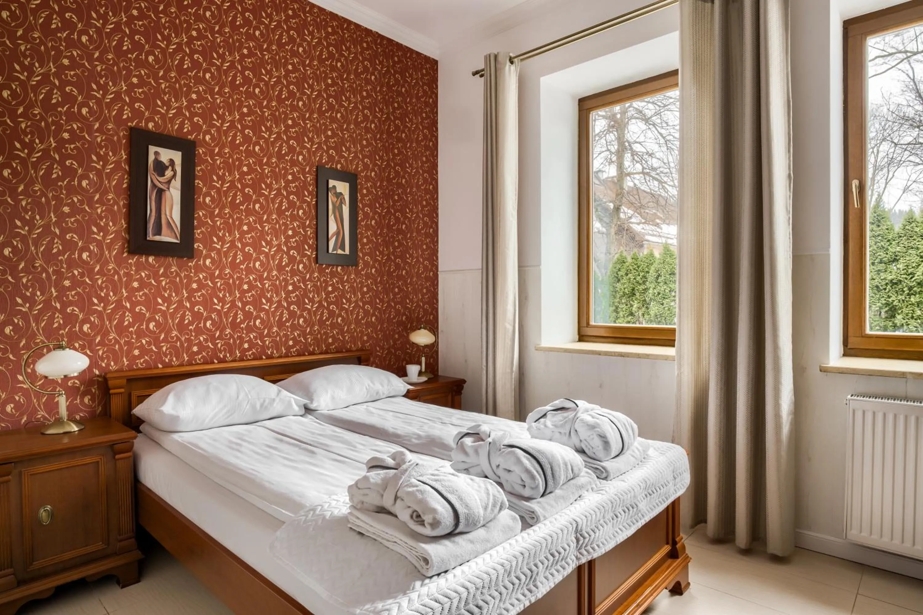 Bedroom, Bed in TatryTOP Radowid basen sauna