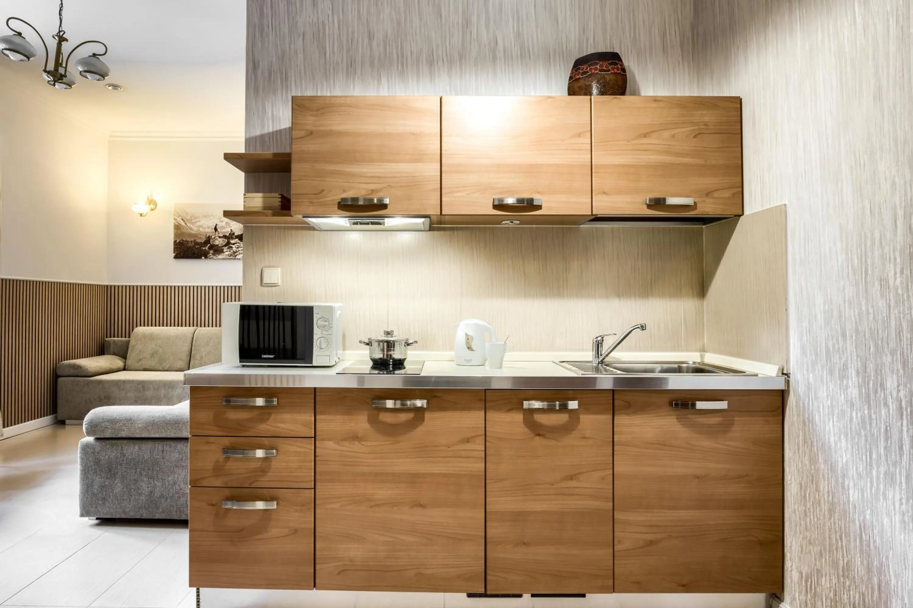 kitchen in TatryTOP Radowid basen sauna