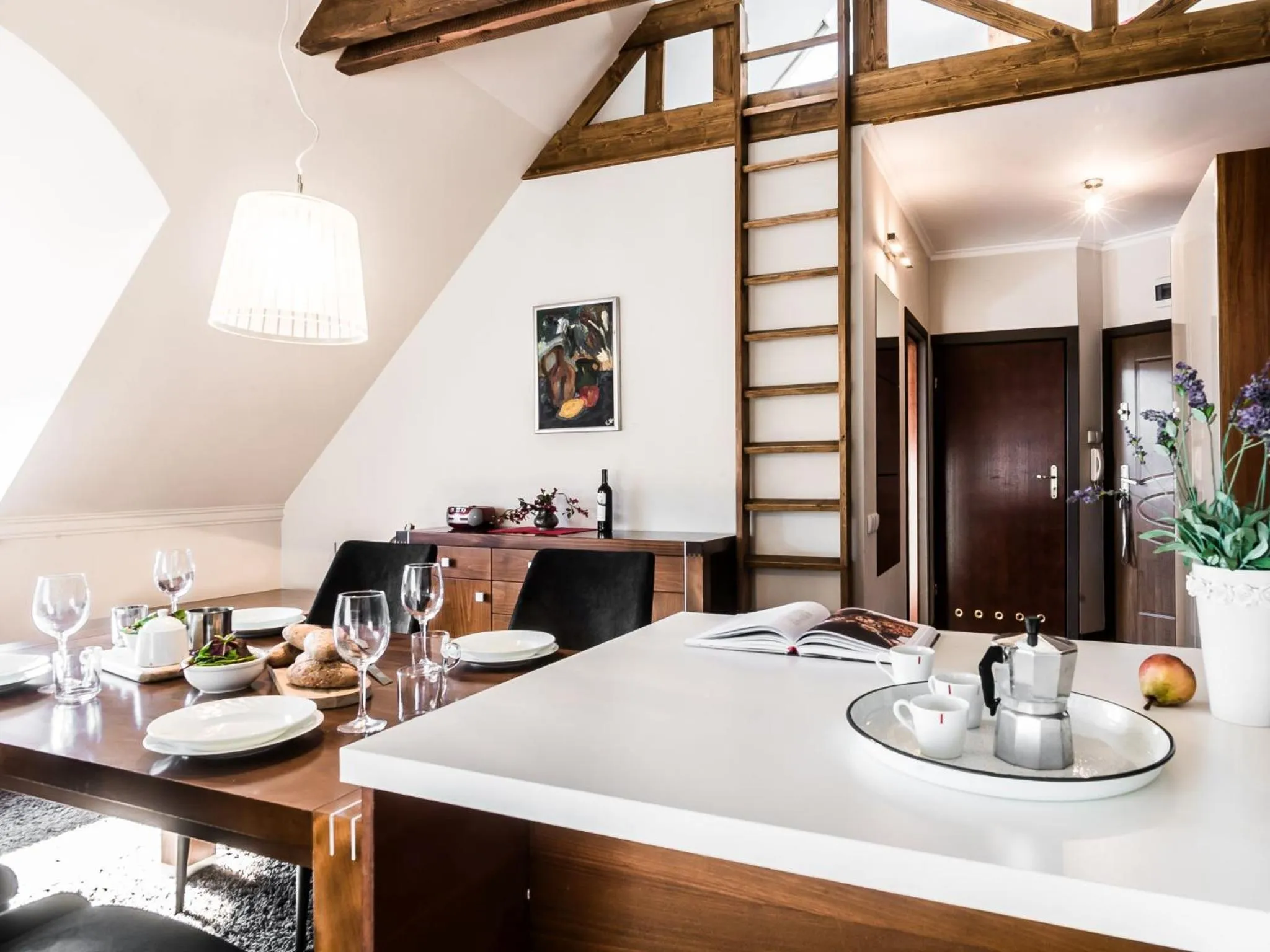 Dining area in TatryTOP Radowid basen sauna