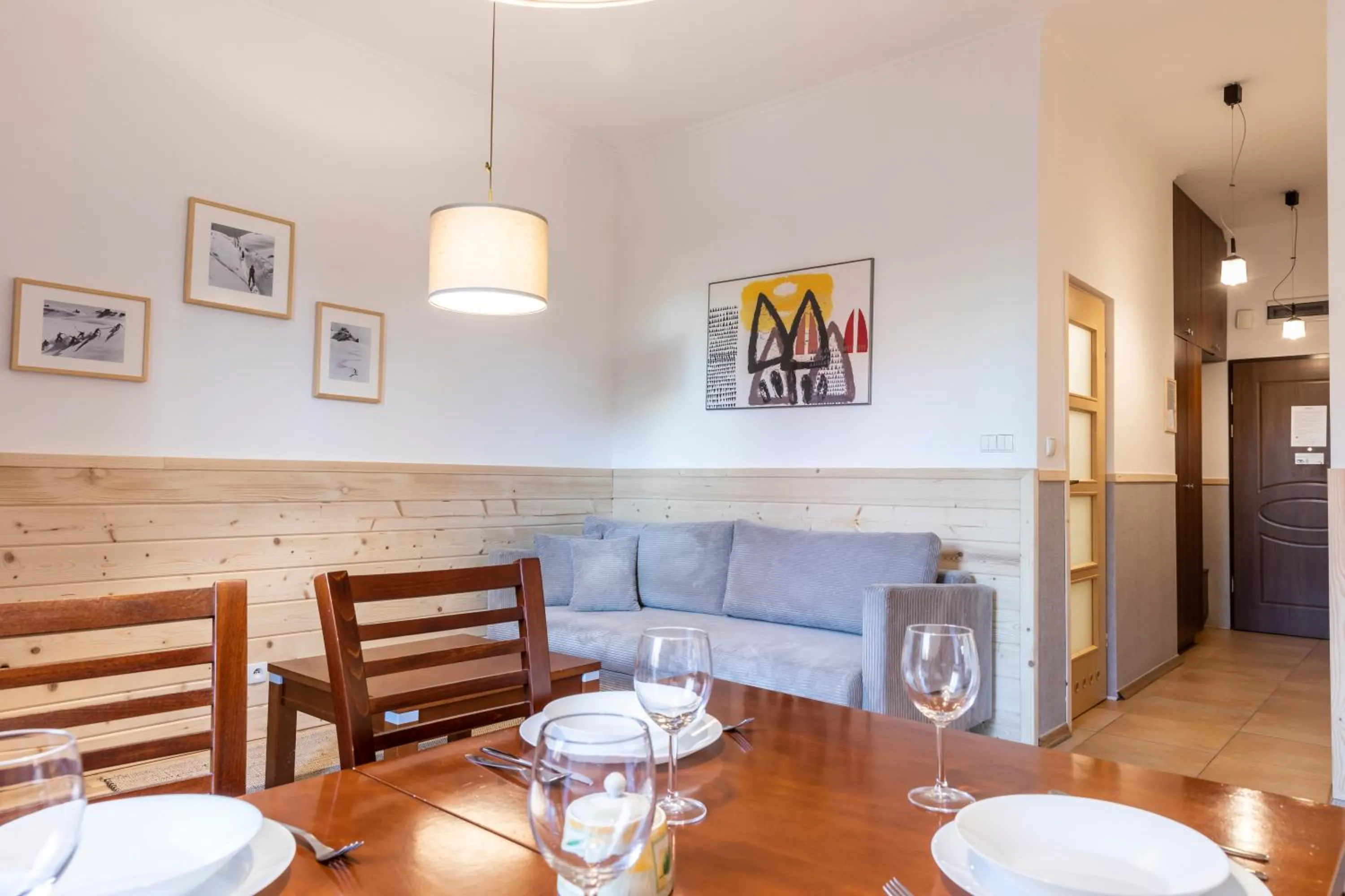 Living room in TatryTOP Radowid basen sauna