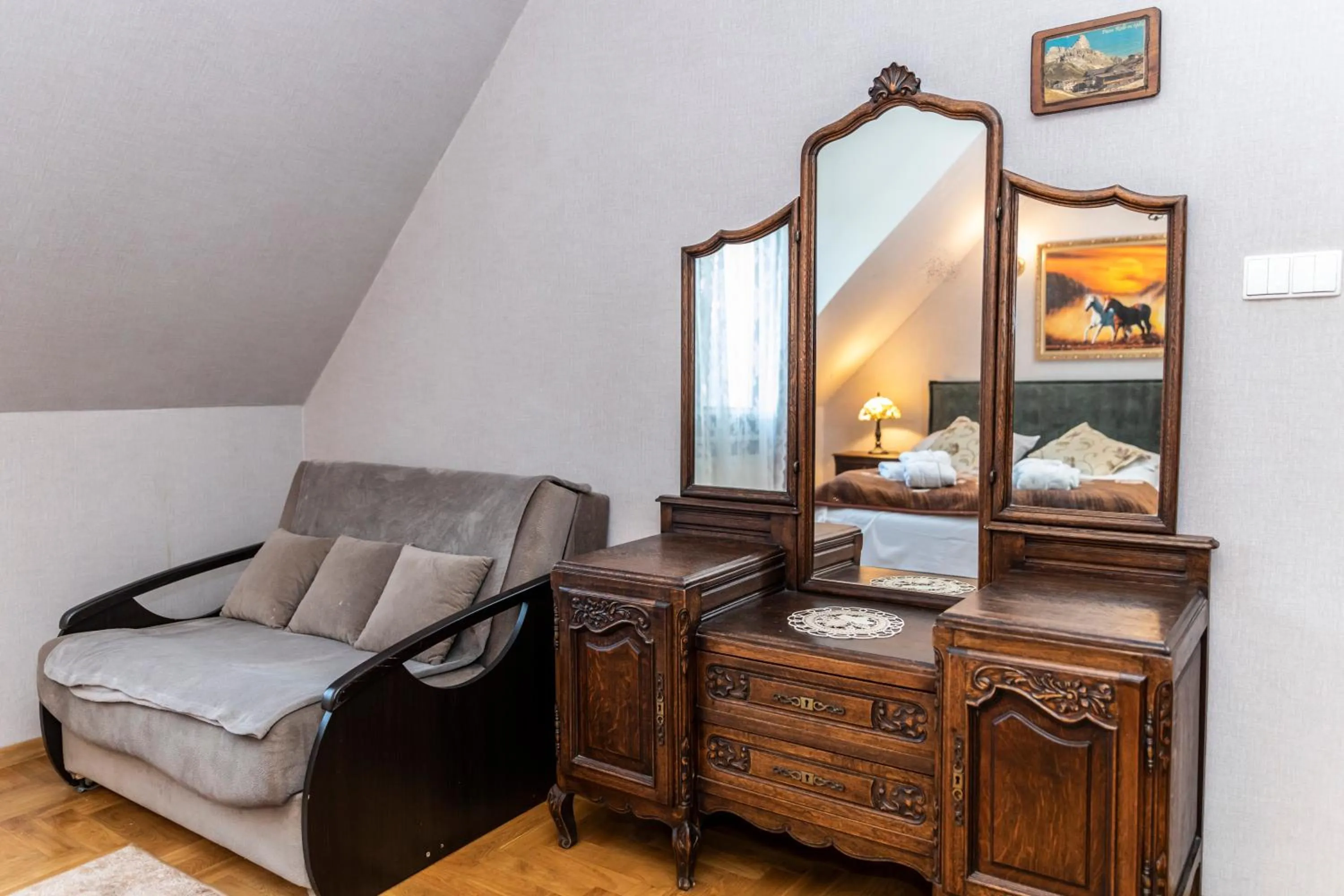 Bedroom in TatryTOP Radowid basen sauna