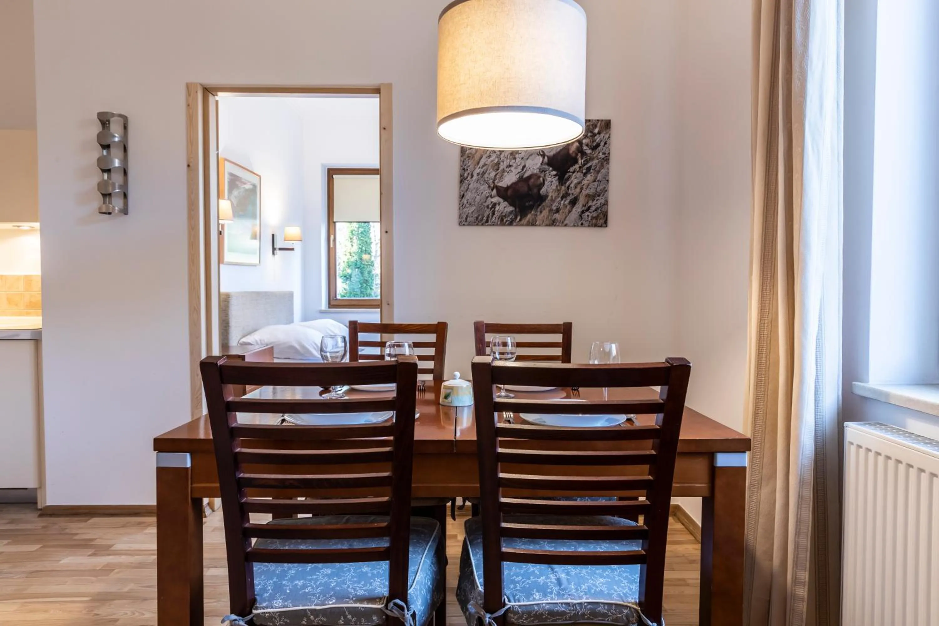 Dining area in TatryTOP Radowid basen sauna