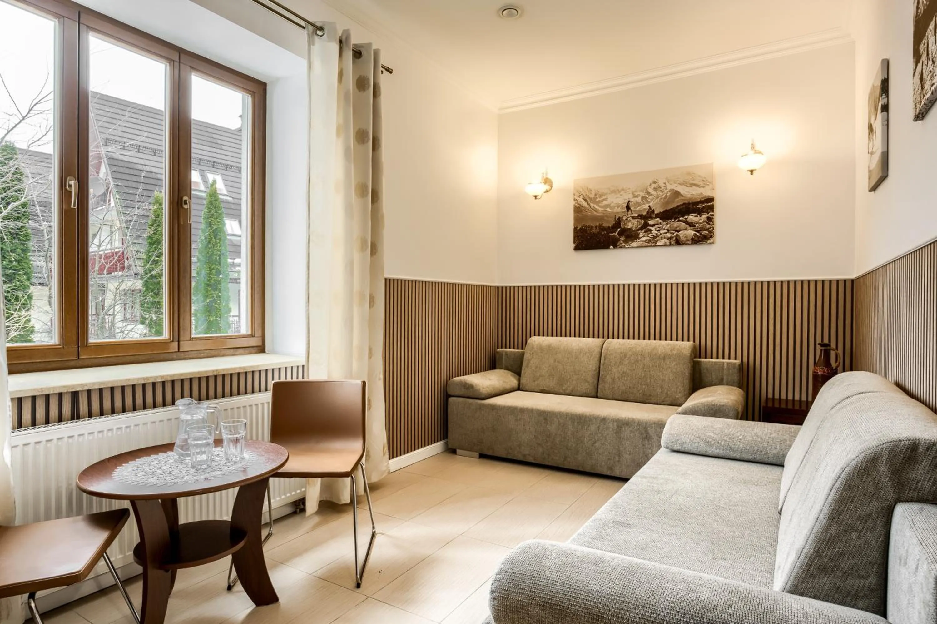 Living room in TatryTOP Radowid basen sauna