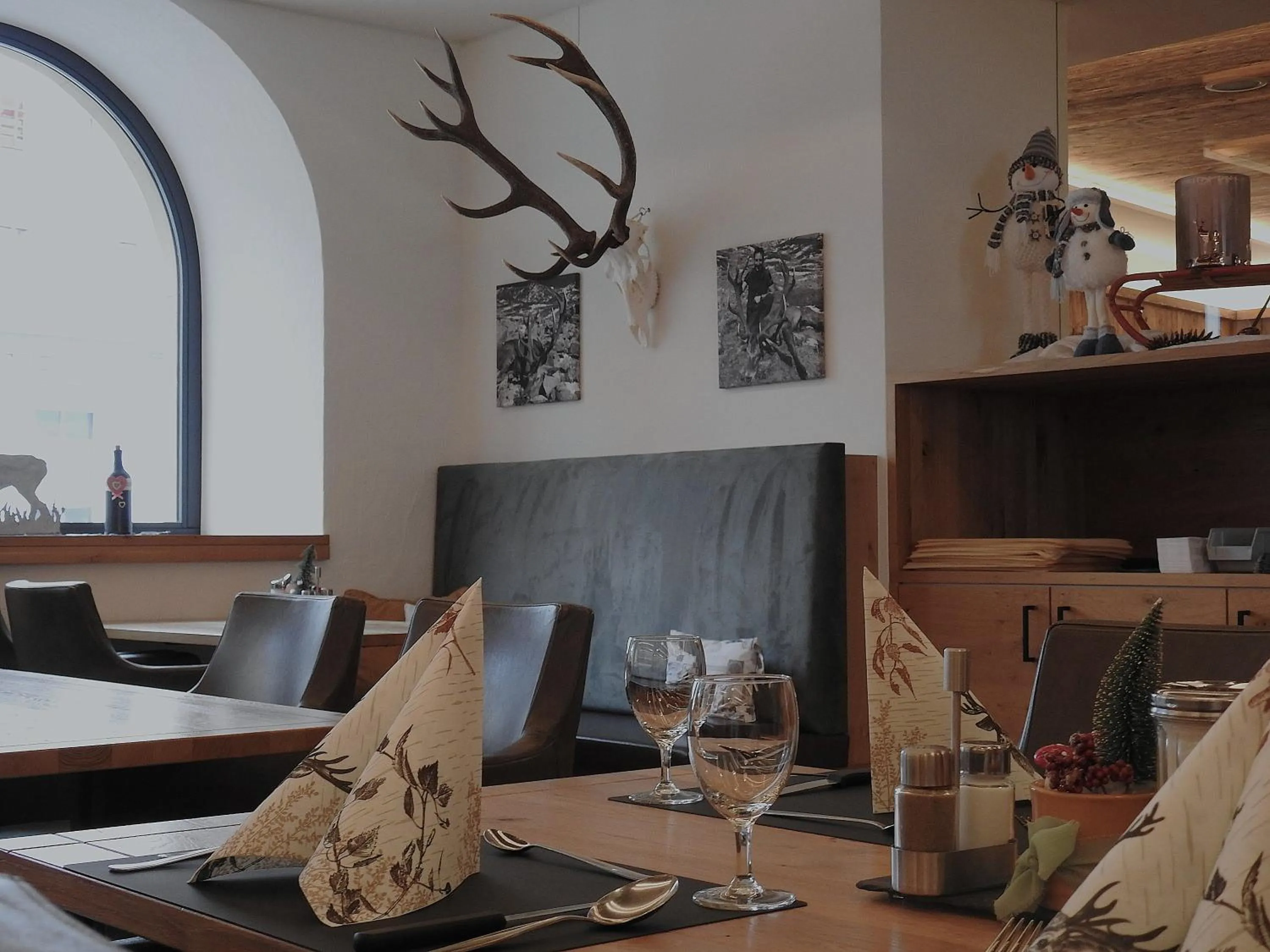 Dining area in Hotel Spöl Restaurant