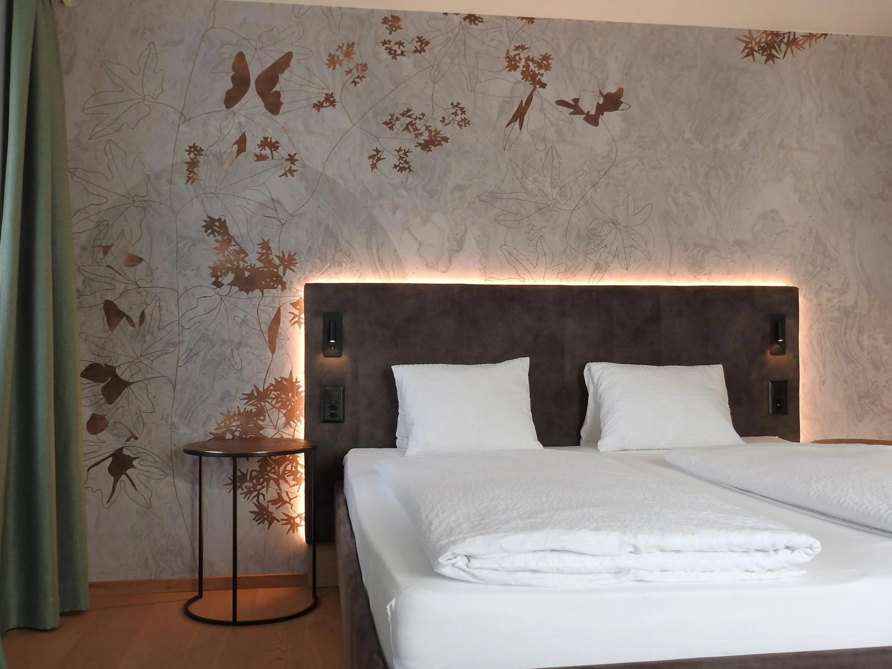 Bed in Hotel Spöl Restaurant