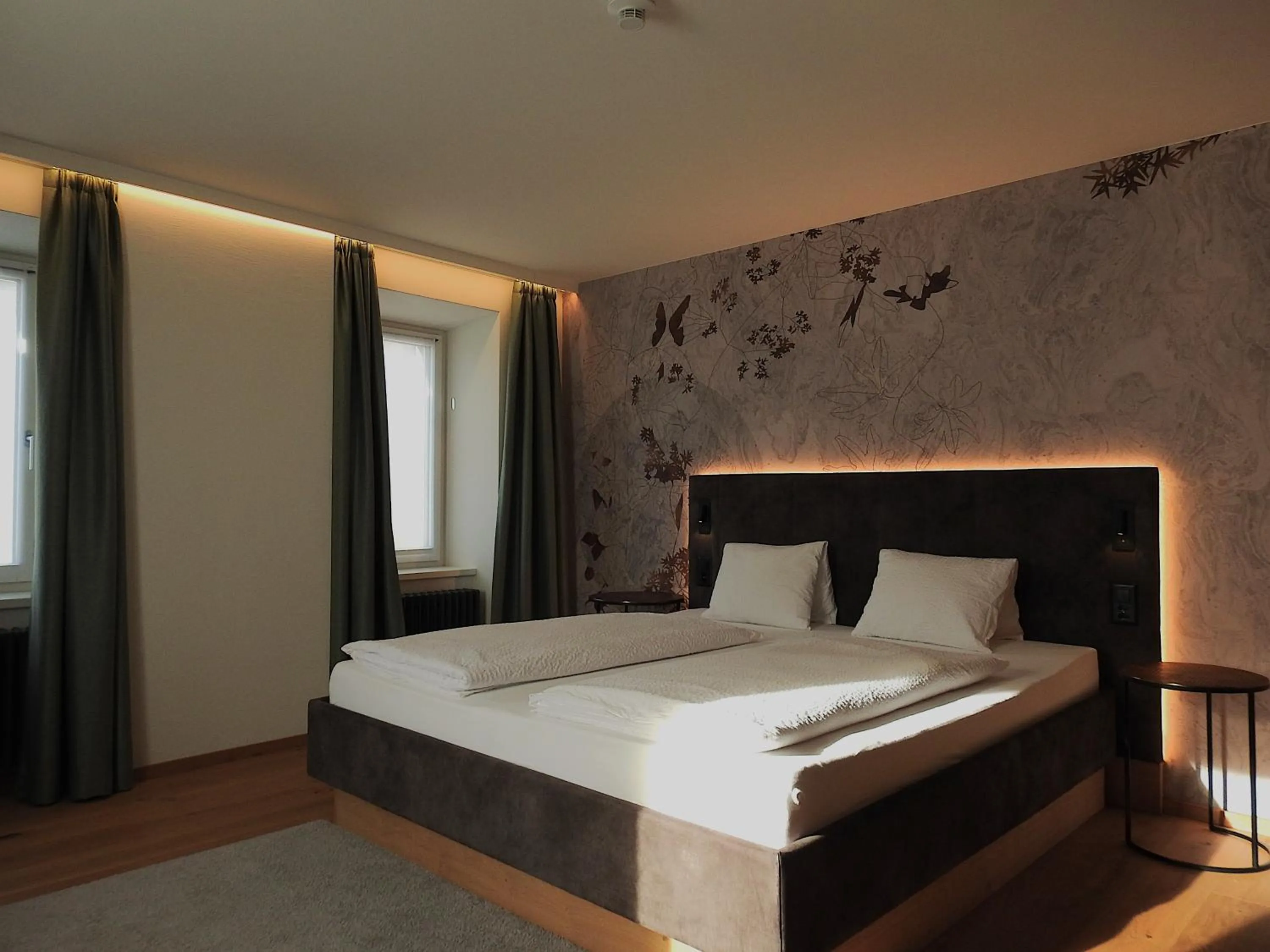 Bed in Hotel Spöl Restaurant