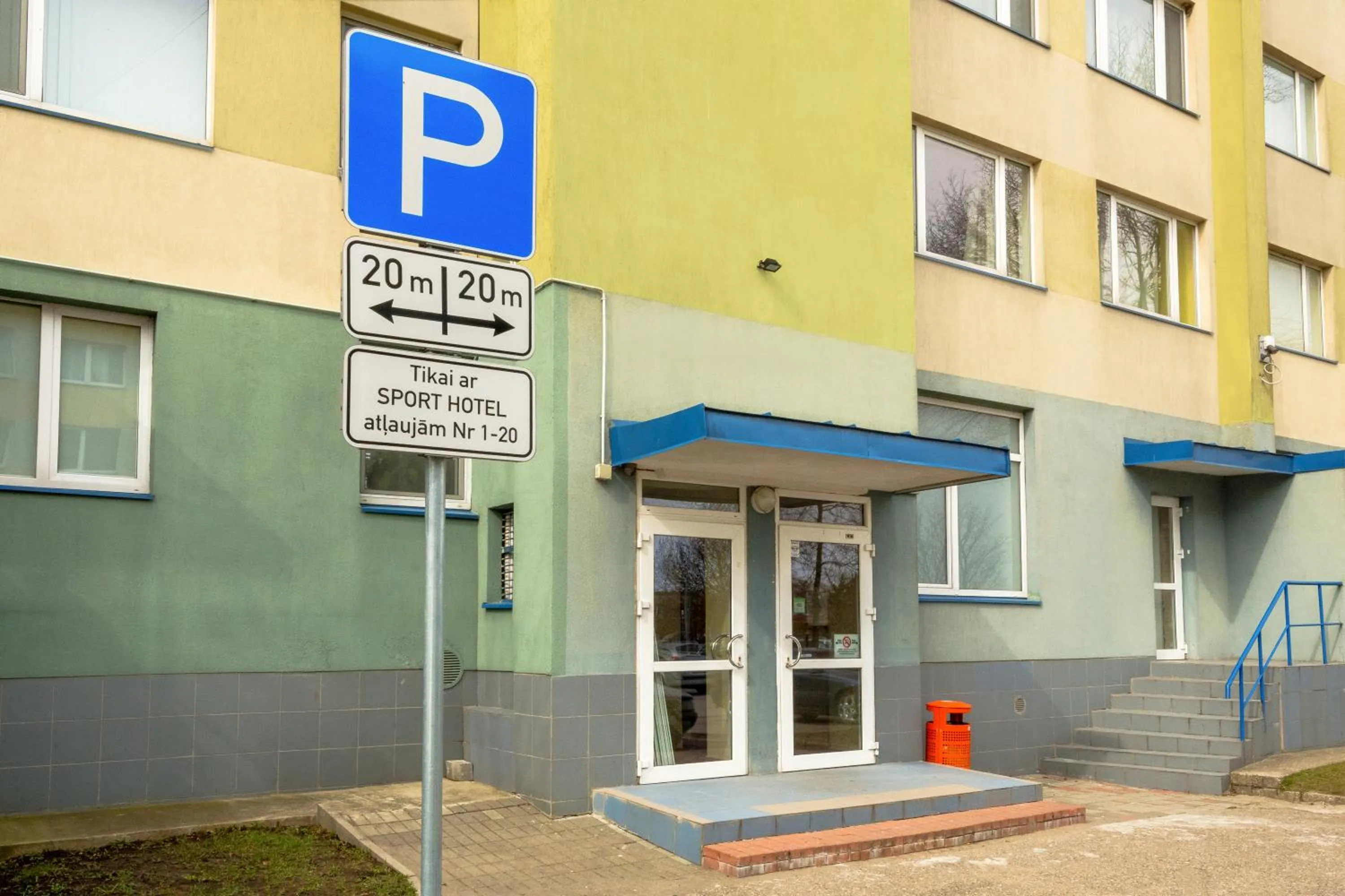 Facade/entrance in SportHotel