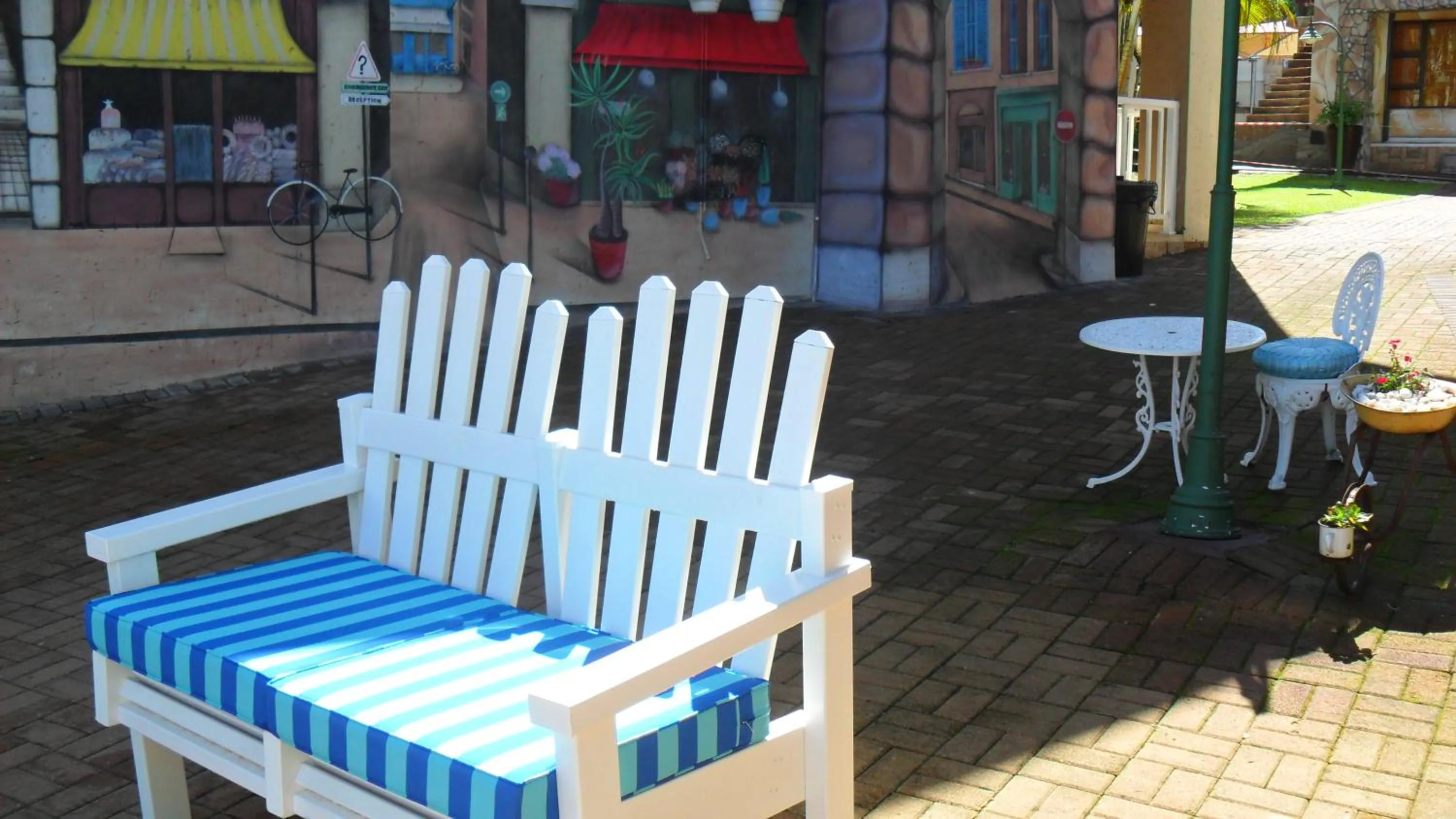 Patio in Uvongo River Resort