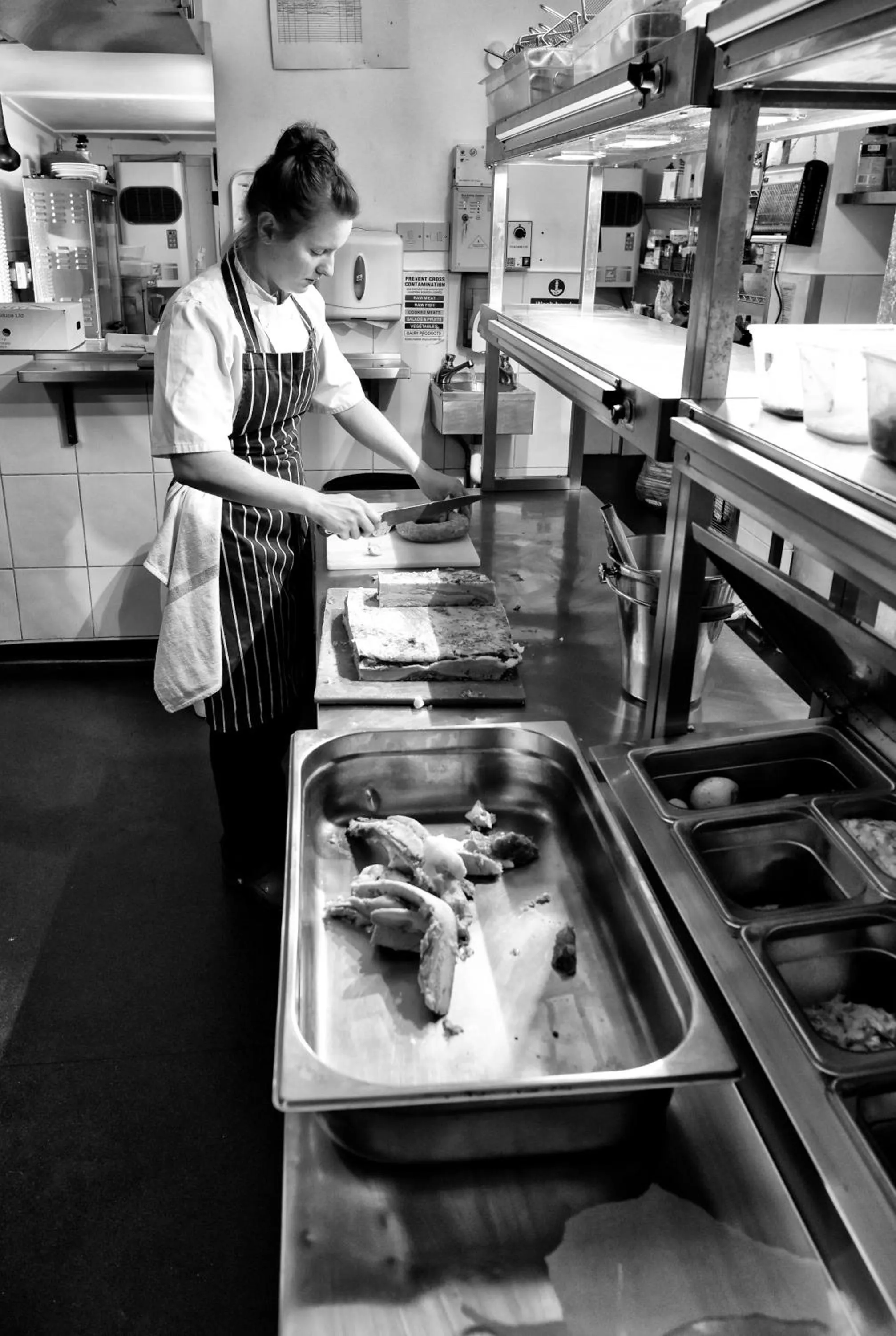 Staff in Narrowboat at Weedon