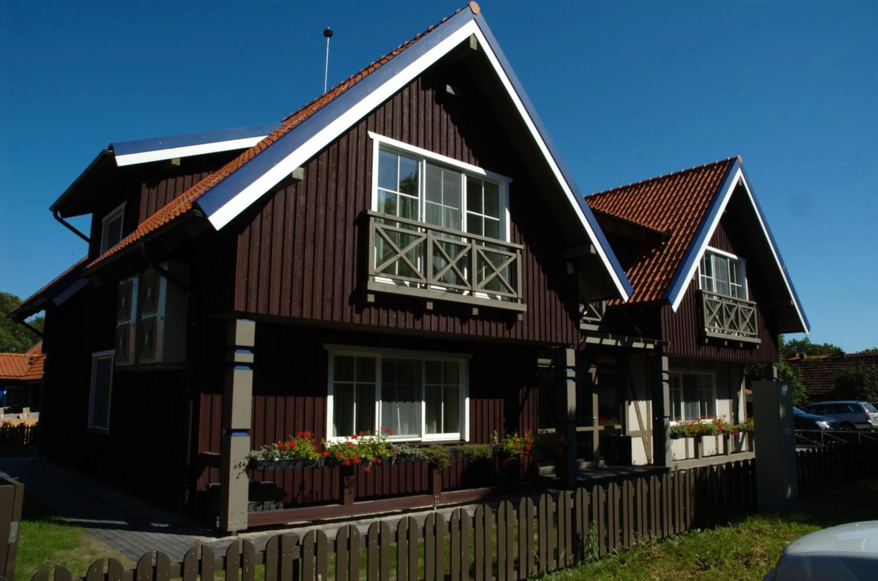 Facade/entrance in Vila Lotmiškis
