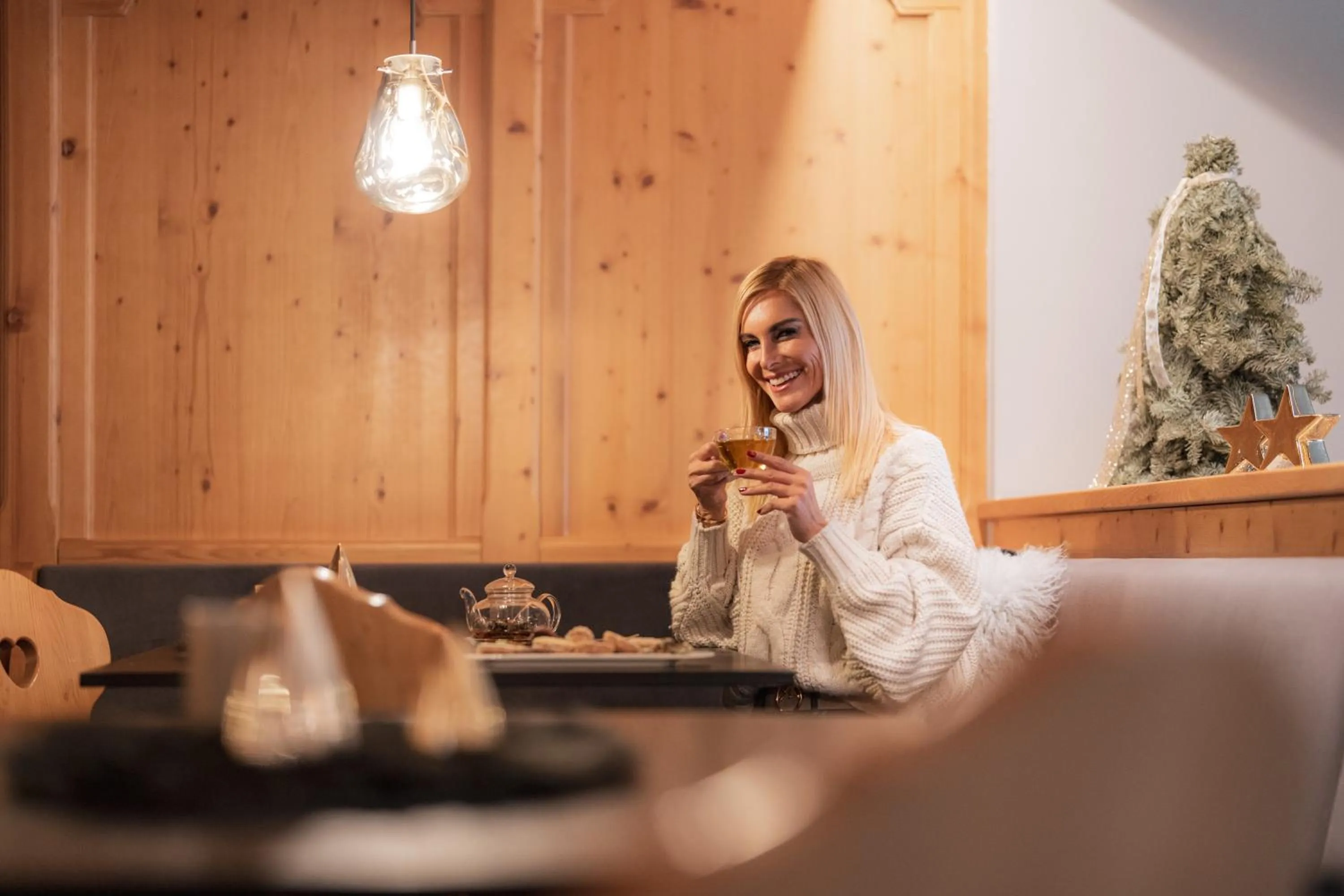 Lounge or bar in Hotel La Perla Wellness & Beauty