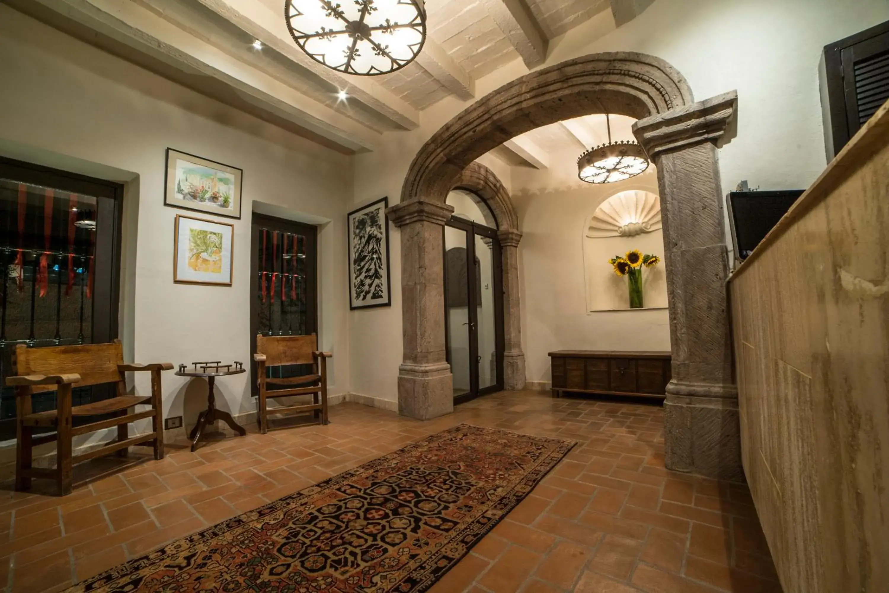 Lobby or reception in Villa Mirasol Lobby or reception in Villa Mirasol